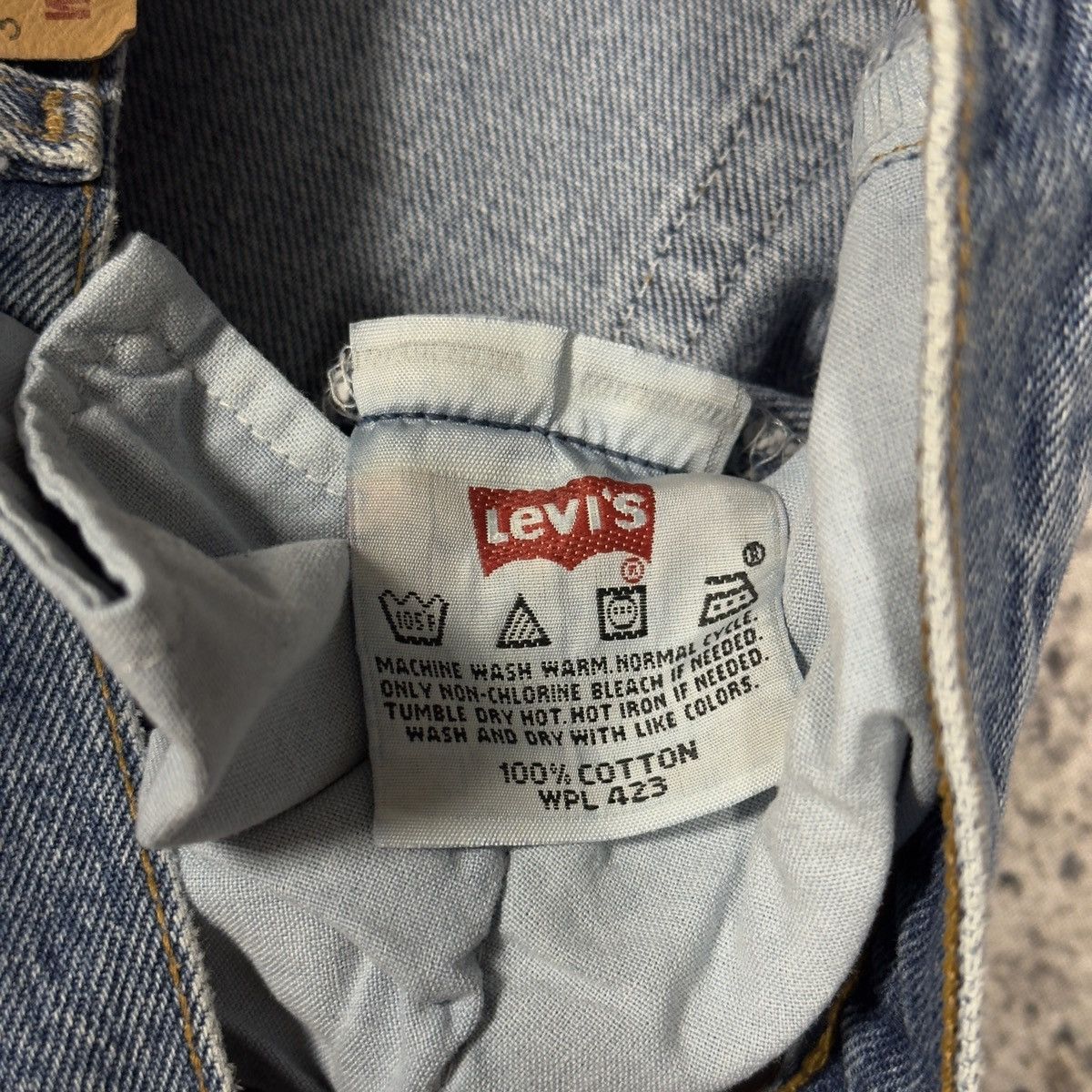 Levi's Vintage Levi’s 501 Straight Denim Jeans Size US 31 - 5 Thumbnail