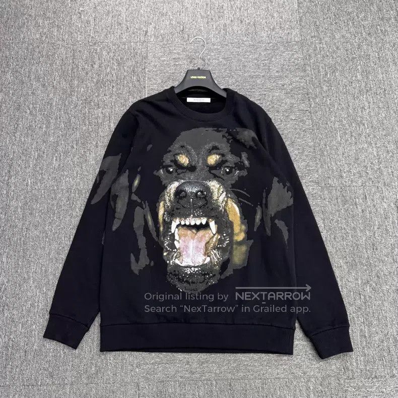 Givenchy Givenchy Dog Head Hoodie Size US S / EU 44-46 / 1 - 1 Thumbnail
