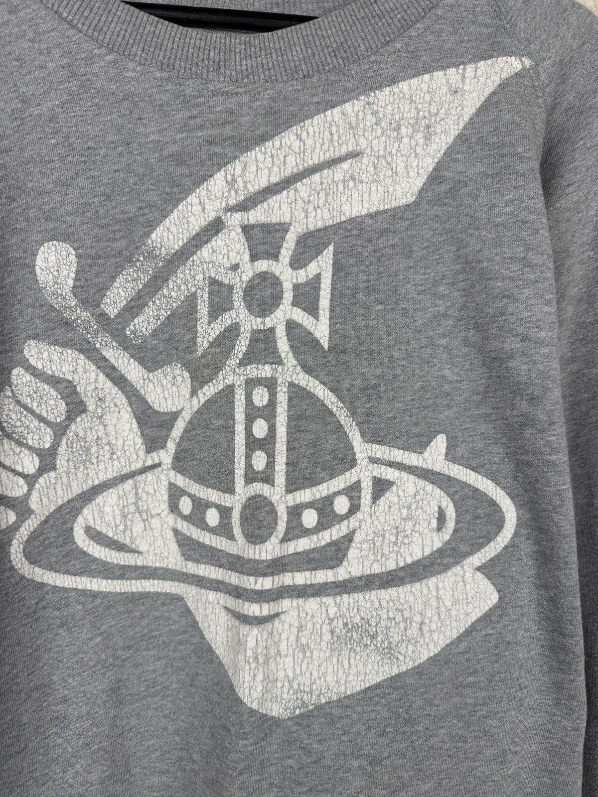 Designer × Vivienne Westwood oversize sweatshirt sweater Vivienne Westwood Anglomania Size US XXL / EU 58 / 5 - 5 Thumbnail
