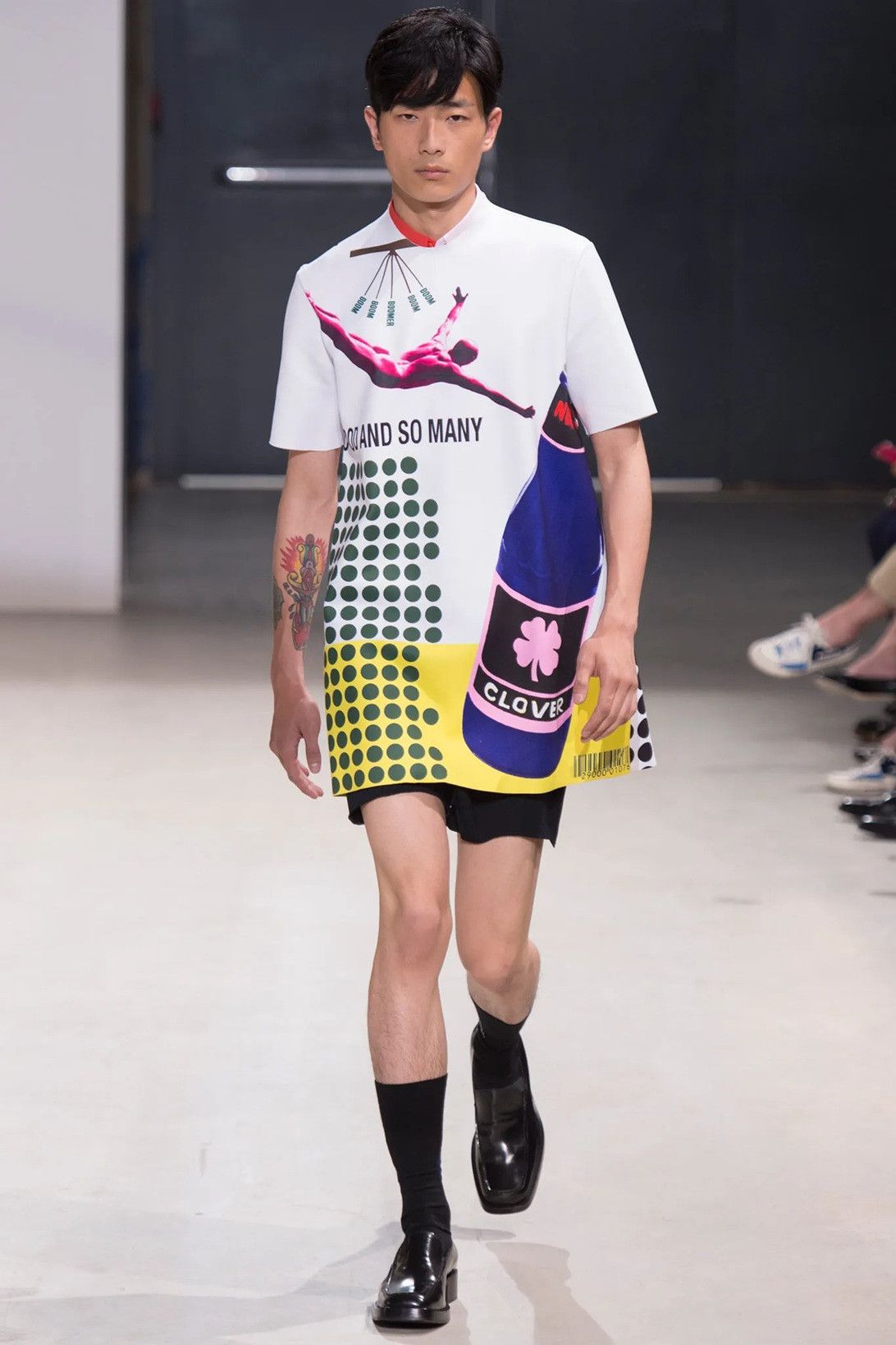 Raf Simons Raf Simons - S/S 14 - "So Good So Many" Neoprene Top Size US L / EU 52-54 / 3 - 1 Thumbnail