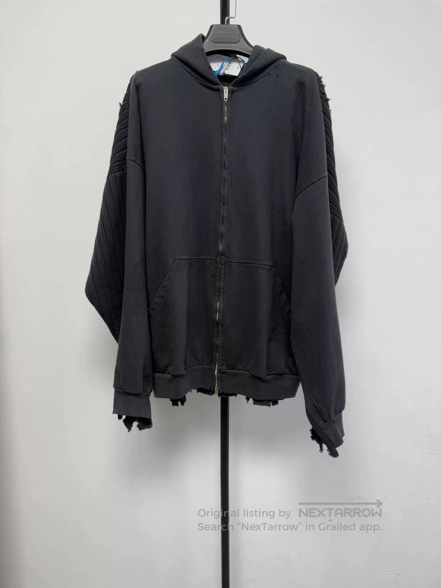 Balenciaga Balenciaga Mesh Zip Hoodie Jacket. Size US S / EU 44-46 / 1 - 2 Thumbnail
