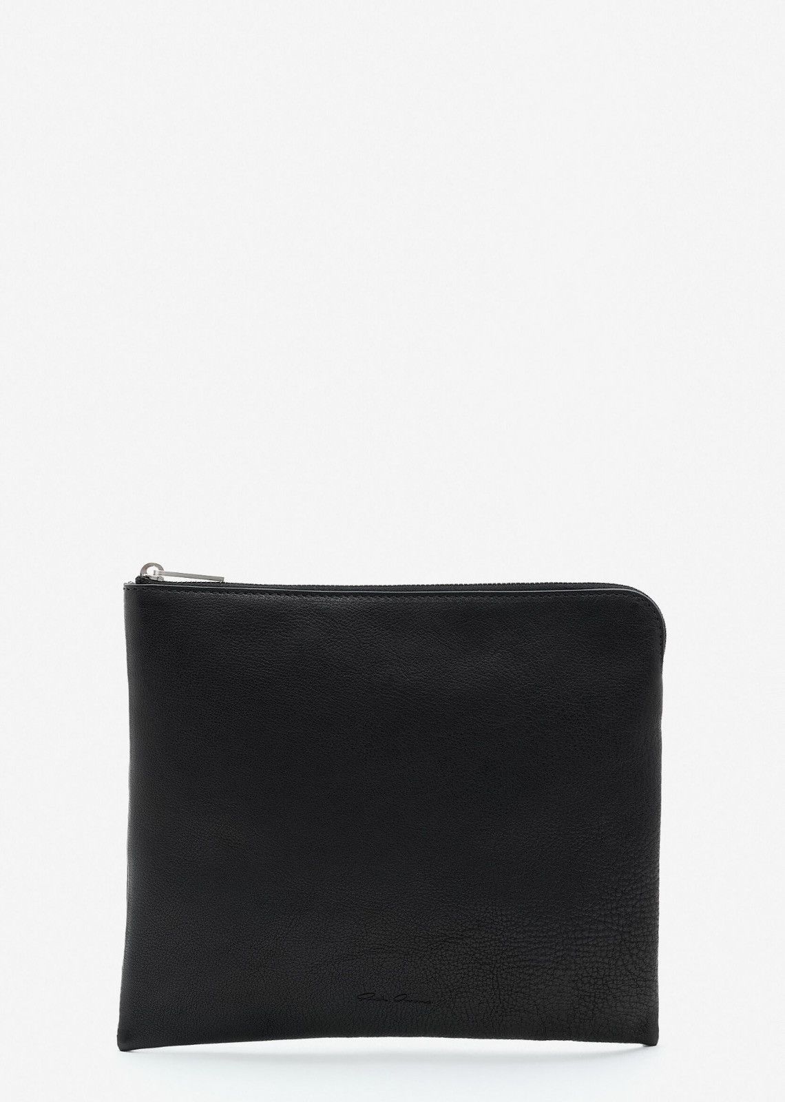 Rick Owens Rick Owens Black Leather Folder Size ONE SIZE - 1 Thumbnail