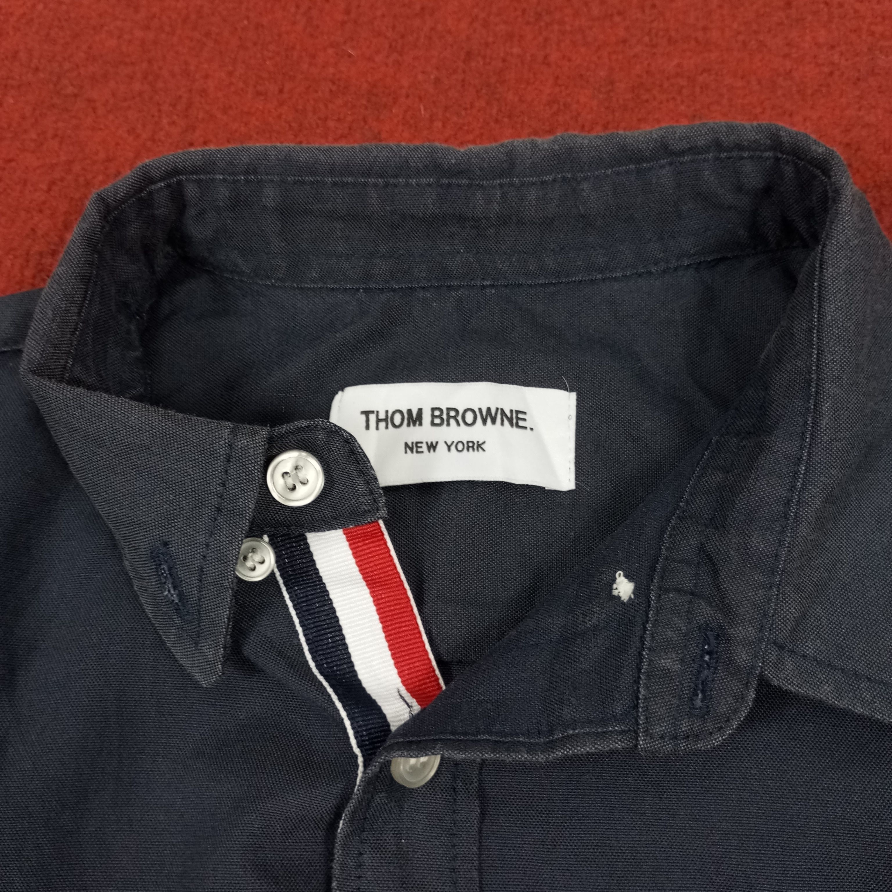 Designer × Vintage Thom Browne Shirt Designer Brand Casual Formal Style Size US M / EU 48-50 / 2 - 4 Thumbnail