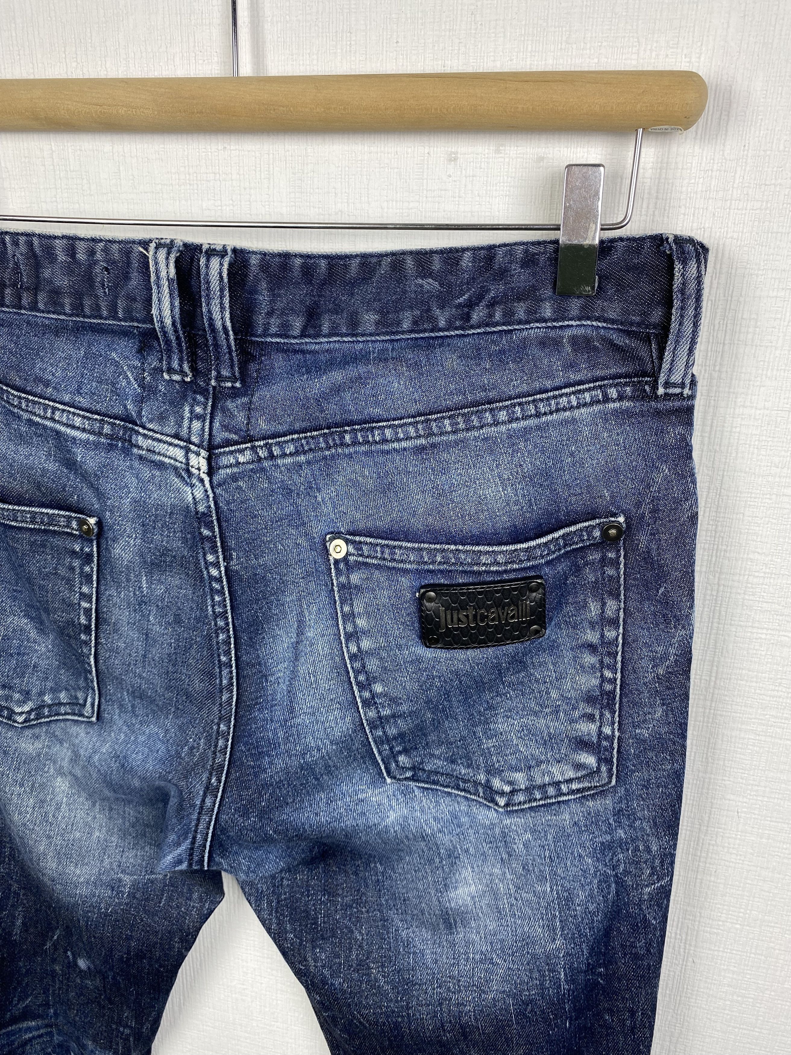 Roberto Cavalli Just Cavalli Washed Men Denim size 33 Size US 33 - 12 Thumbnail