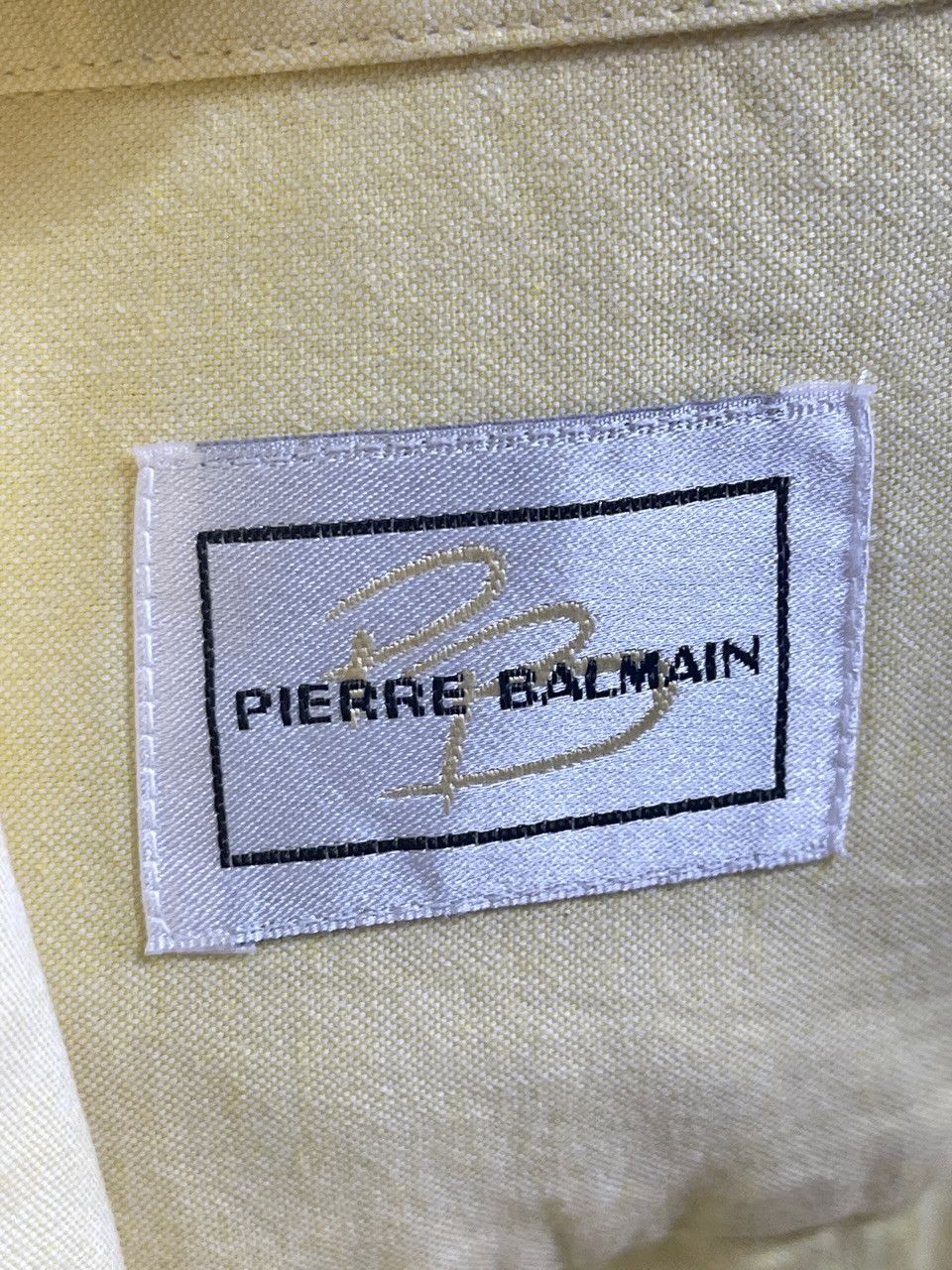 Pierre Balmain Yellow shirt vintage pierre Balmain size M Size US M / EU 48-50 / 2 - 8 Thumbnail