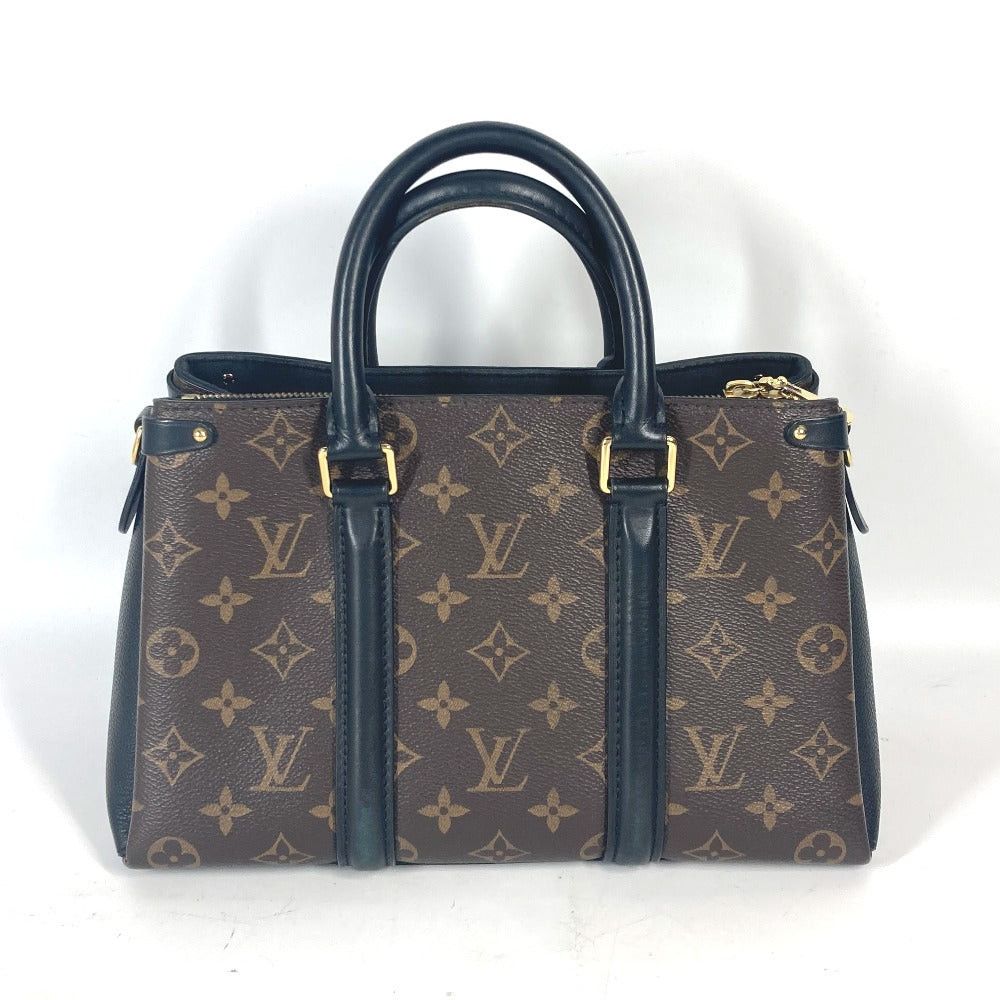 Louis Vuitton Louis Vuitton M44898 Monogram Soufflot Nv Bb Briefcase Tote Bag 2 Way Shoulder Slanted (View Of The World) Handbag Canvas Women Noir Brown Size ONE SIZE - 1 Thumbnail