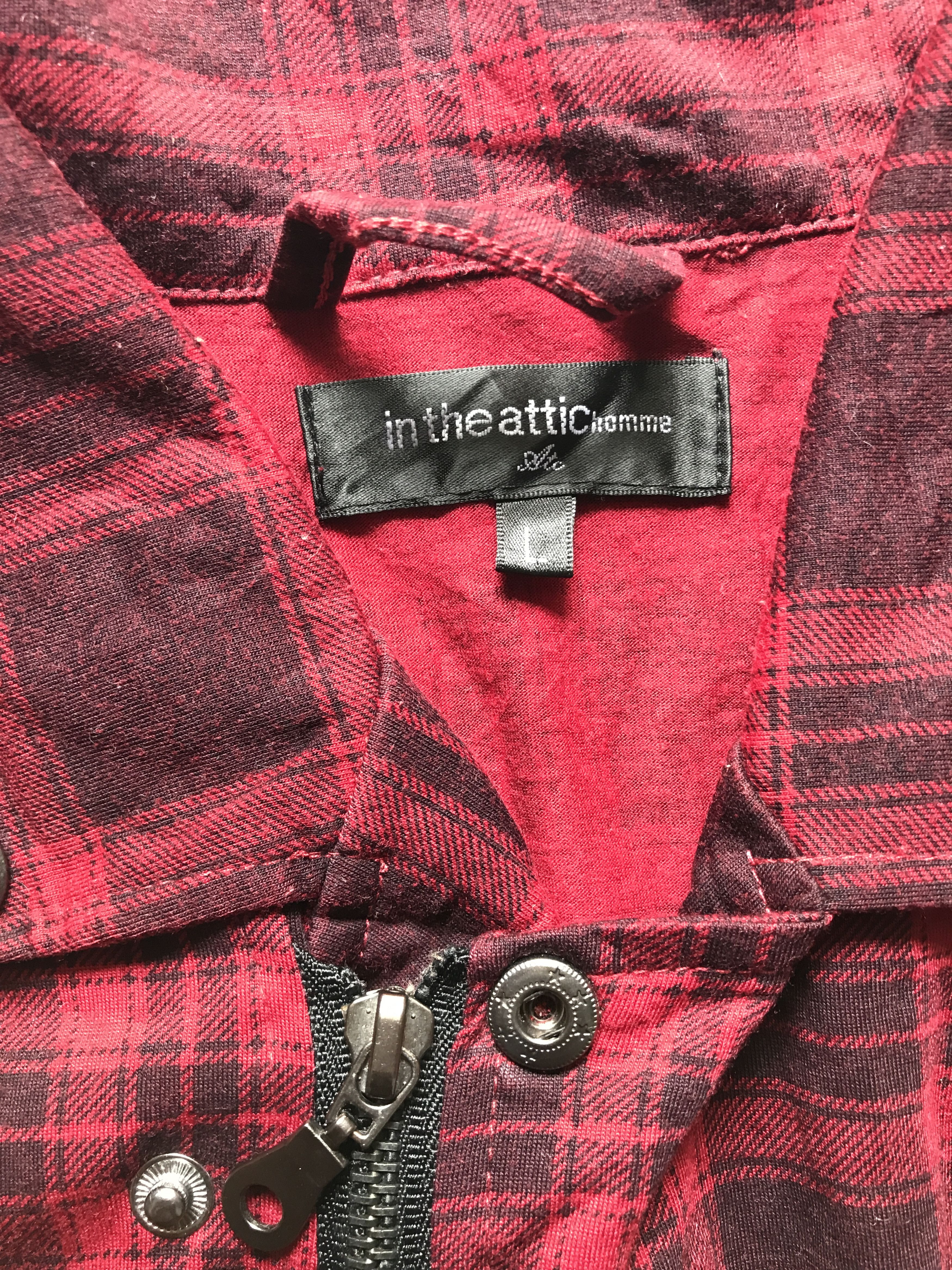 In The Attic × Japanese Brand In The Attic Vest Tartan Y2k Size US M / EU 48-50 / 2 - 3 Thumbnail