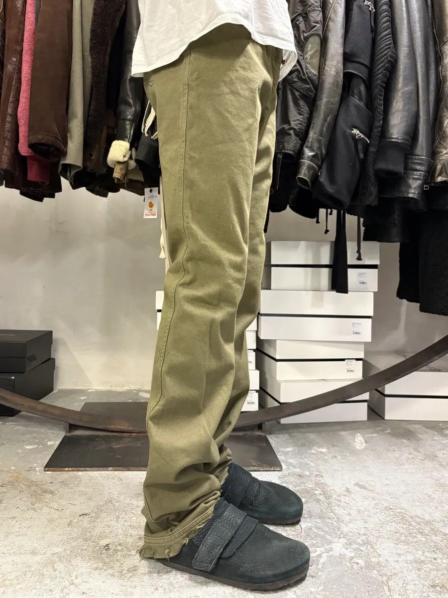 Alexander McQueen SS2002 Alexander Mcqueen Green Distressed Pants Size US 30 / EU 46 - 3 Thumbnail