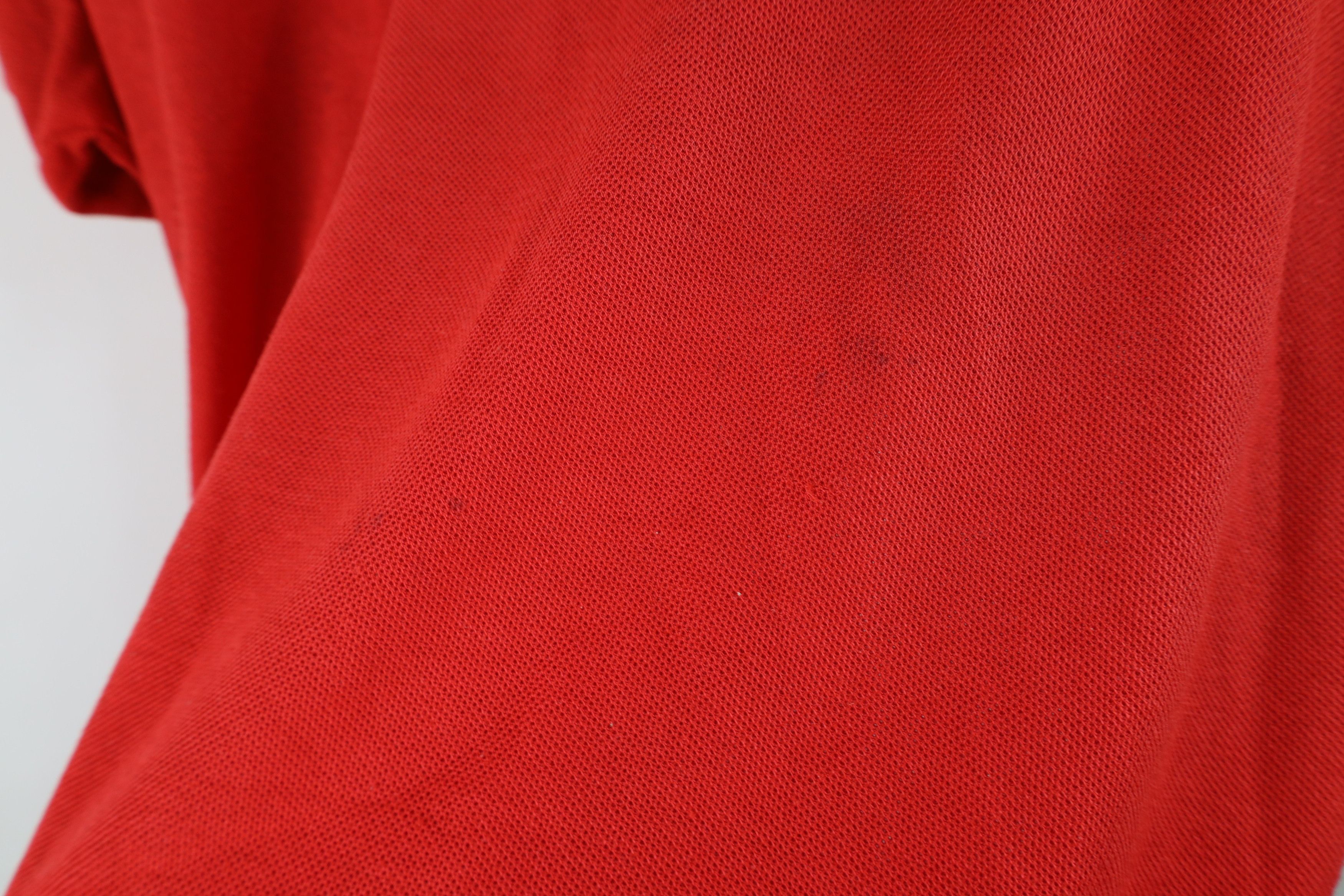Vintage Vintage 80s 90s Dolphin Aviation Jet Service Polo Shirt Red Size US L / EU 52-54 / 3 - 5 Thumbnail