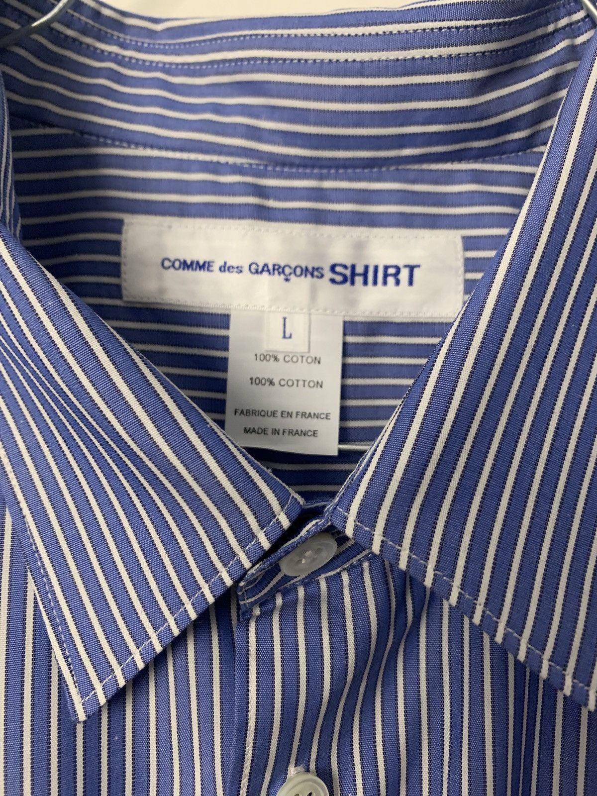 Comme des Garcons SHIRT Oversized striped shirt Size US L / EU 52-54 / 3 - 3 Thumbnail