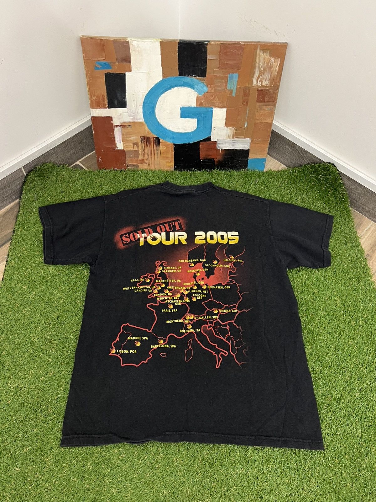 Band Tees 🔥🔥🔥Audioslave Tour Europe 2005 T-shirt Short Sleeve Chris Ko Size US M / EU 48-50 / 2 - 8 Thumbnail