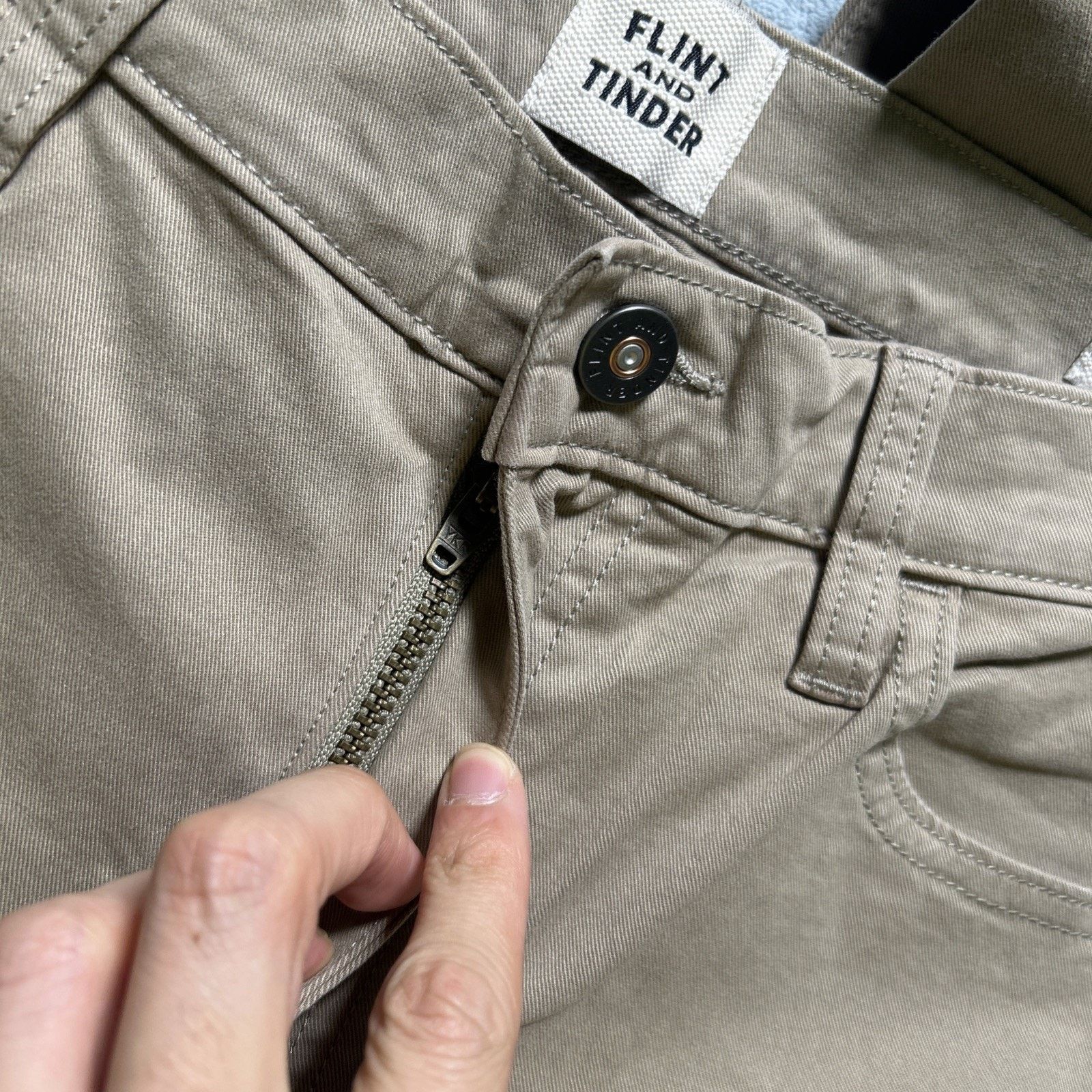 Flint And Tinder Flint & Tinder Chino 365 Pants Mens 34x33 Tapered Trouser Size US 34 / EU 50 - 12 Thumbnail