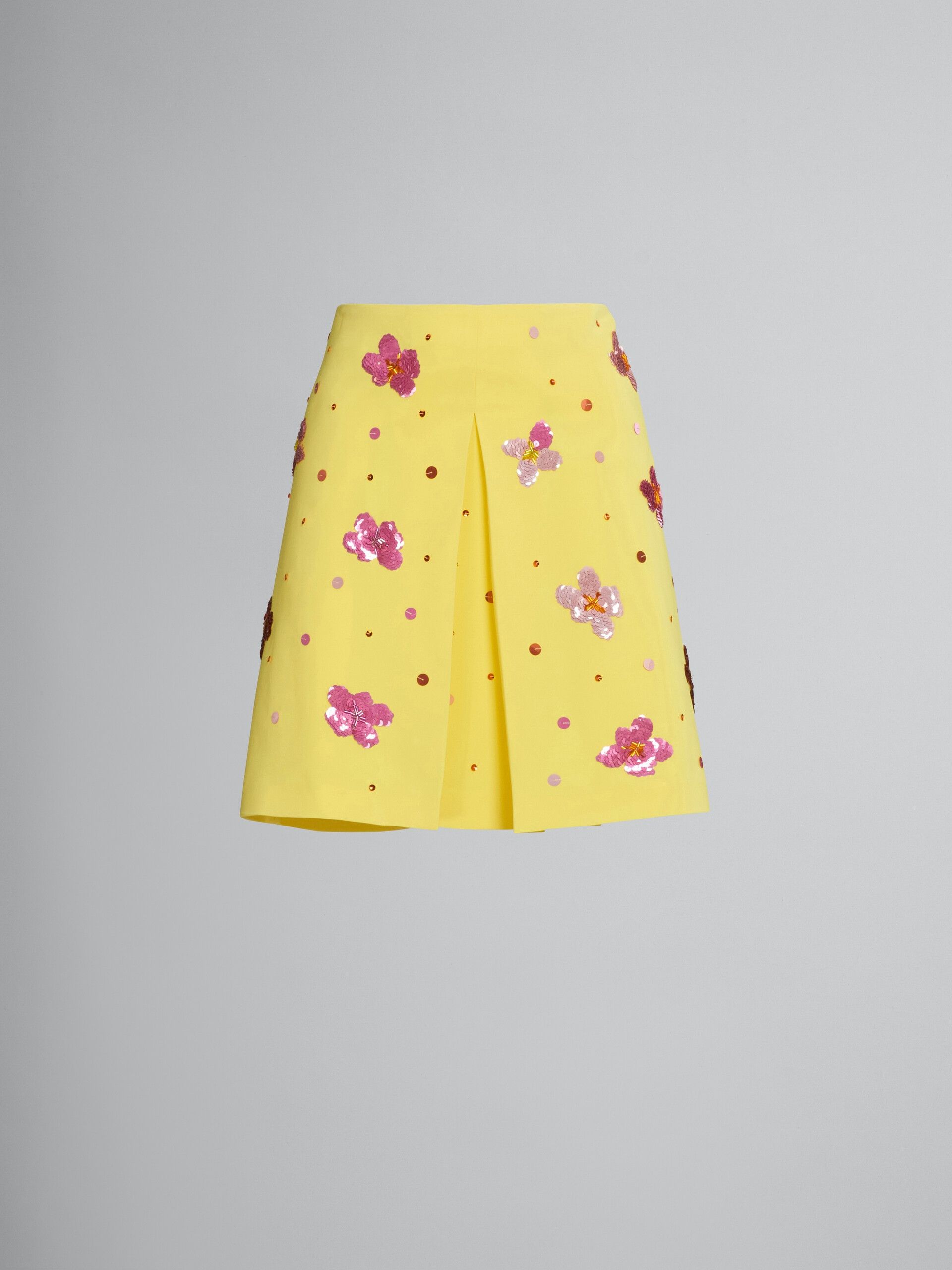 Marni o1y1125 Mini Skirt in Yellow Size 27" / US 4 / IT 40 - 1 Thumbnail