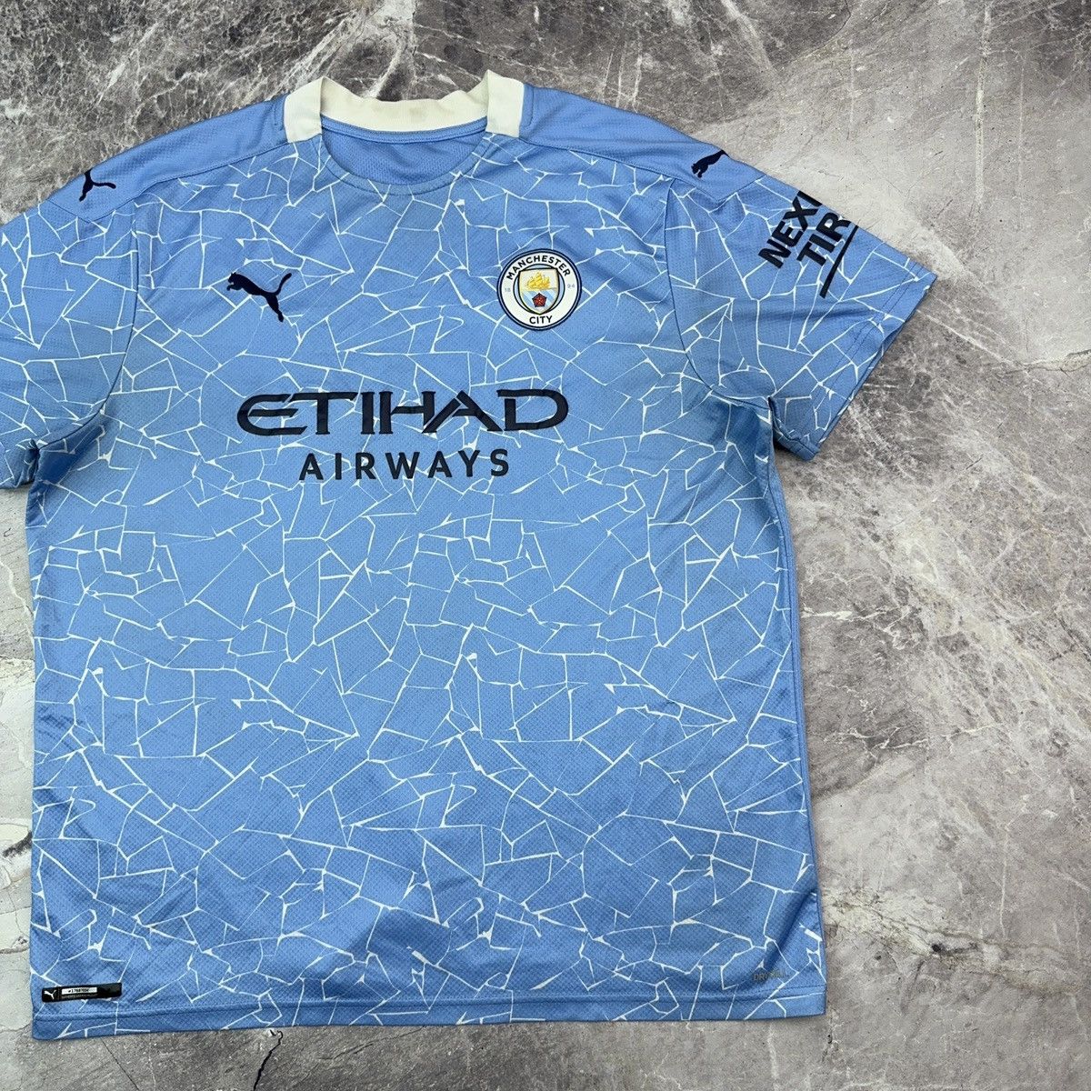 Puma Puma Manchester City Jersey 2020-21 Home Kit Football Shirt Size US XL / EU 56 / 4 - 6 Thumbnail