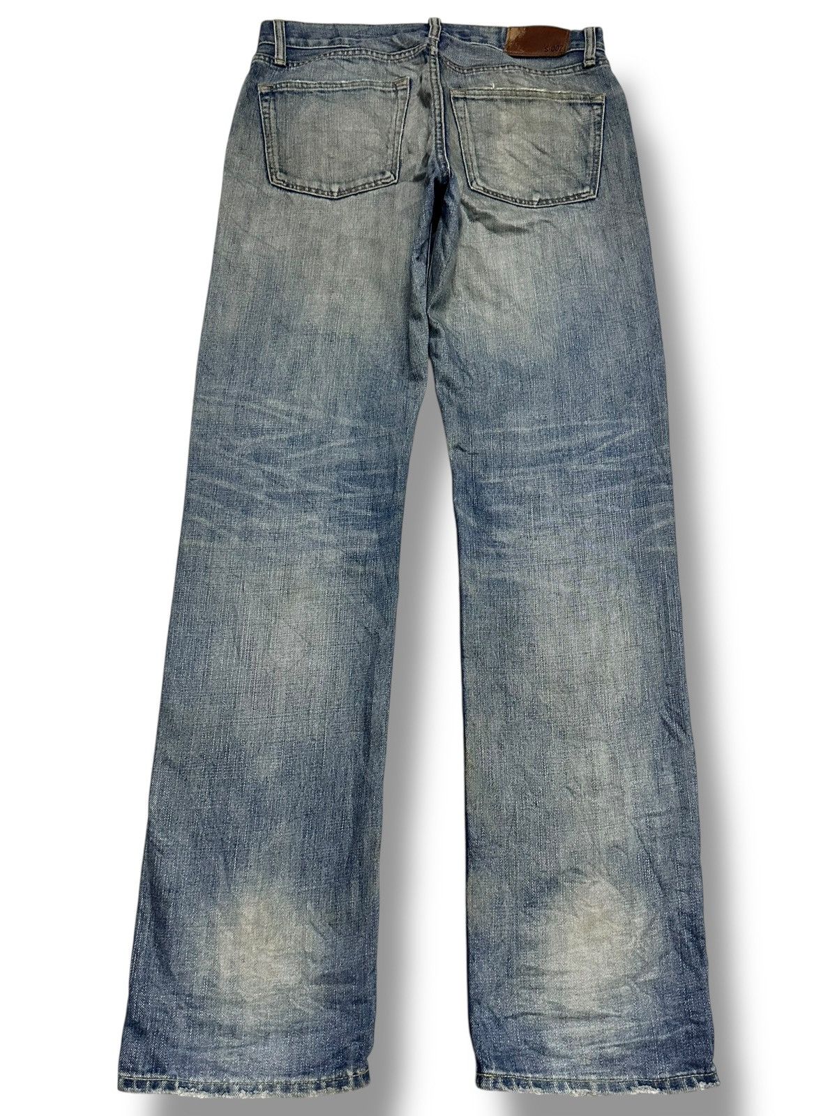 Uniqlo Uniqlo Vintage Distressed Distressed Regular Straight Faded Size US 32 / EU 48 - 2 Thumbnail