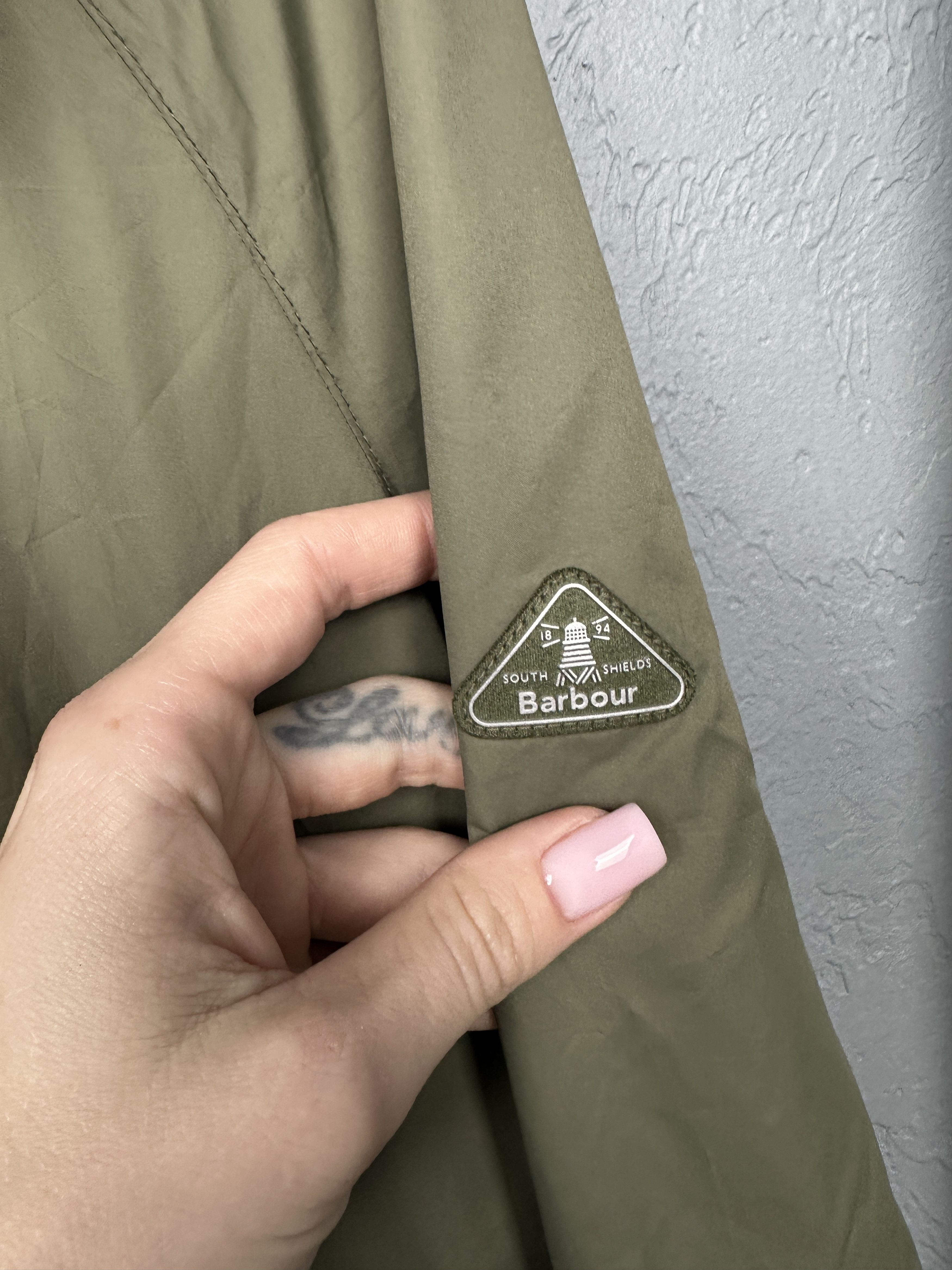 Barbour Barbour Womens Sea Daisy Showerproof Jacket Size XL / US 12-14 / IT 48-50 - 3 Thumbnail