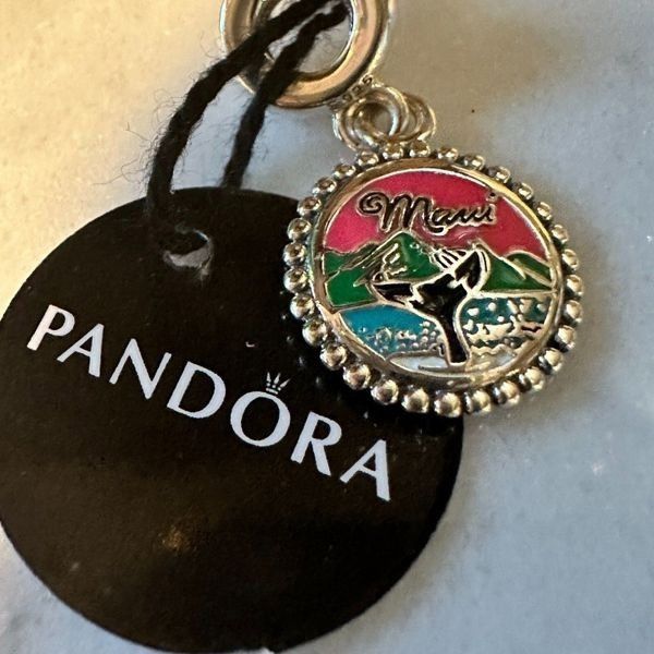 pandora Authentic Pandora, Maui Hawaii State Travel Destination Dang Size ONE SIZE - 2 Thumbnail