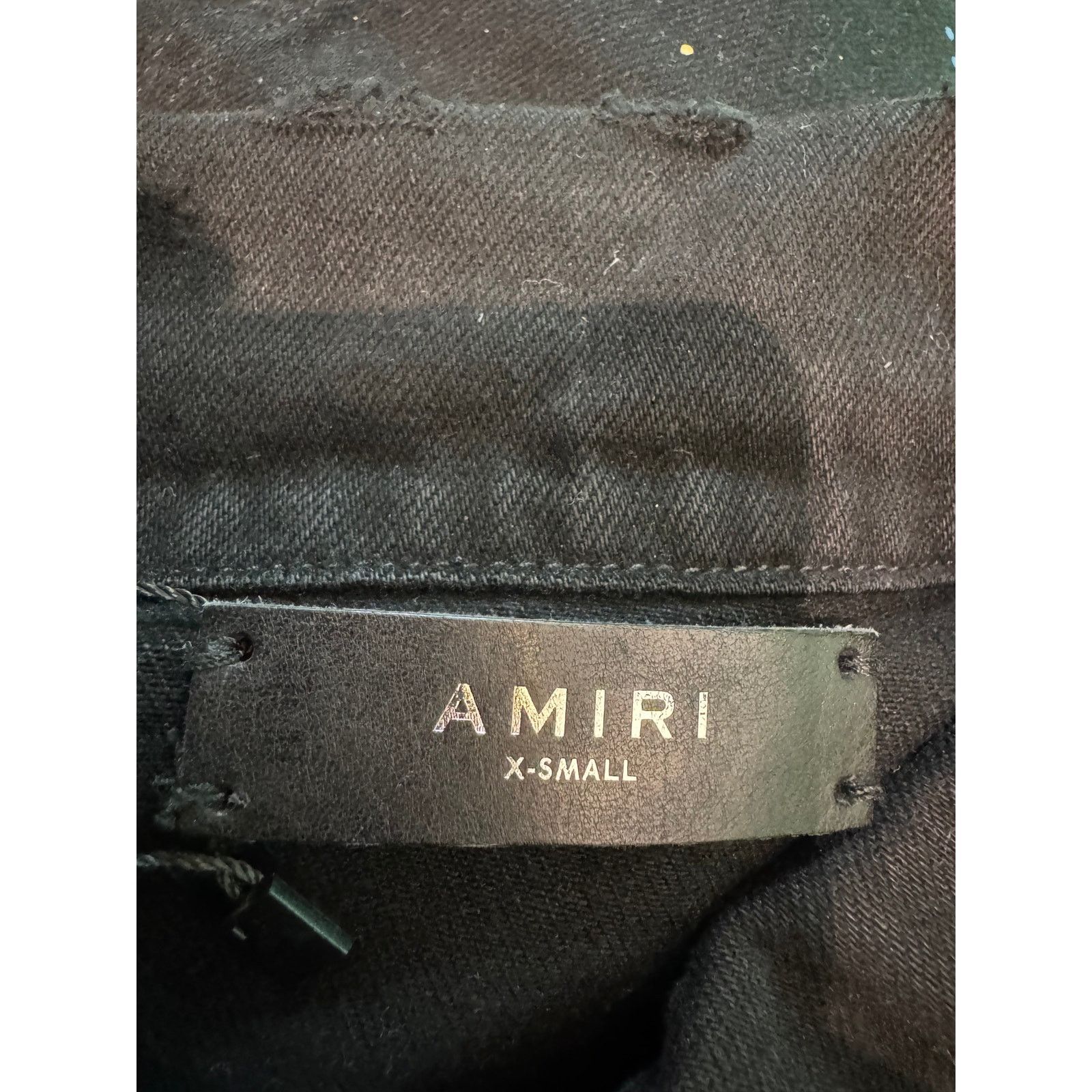 Amiri Amiri Black & Blue Rhinestone Jacket Size US XS / EU 42 / 0 - 8 Thumbnail