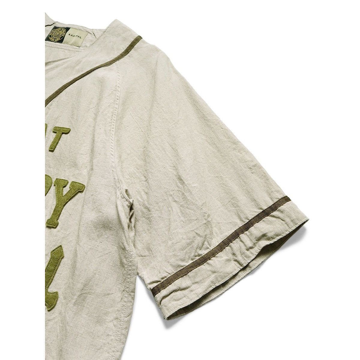 Kapital Kapital French Linen GREAT KOUNTRY Baseball Shirt Size US L / EU 52-54 / 3 - 8 Thumbnail