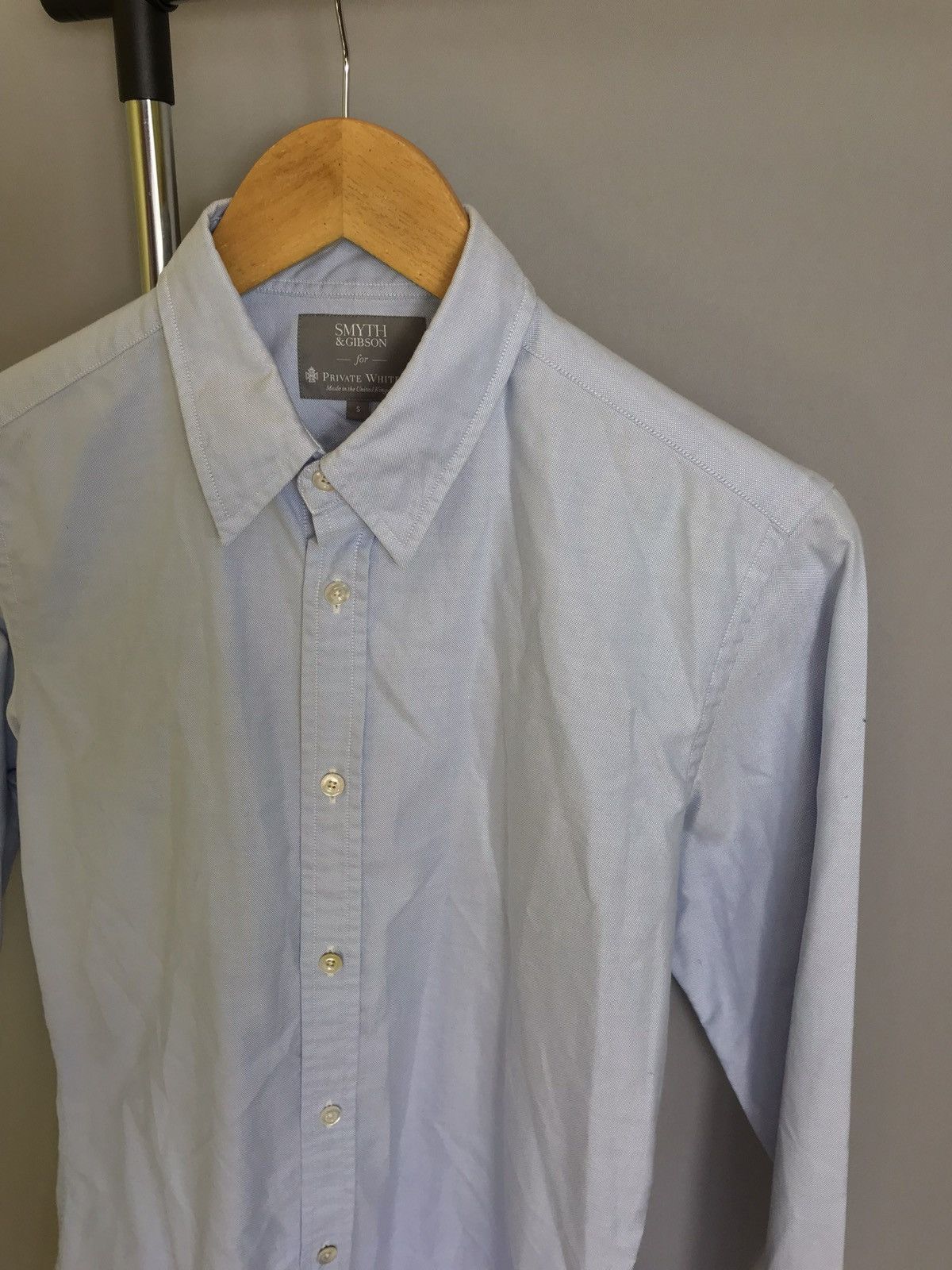 Private White V.C. Private White V.C. X Smyth & Gibson Button Down Shirt Luxury Size US S / EU 44-46 / 1 - 5 Thumbnail