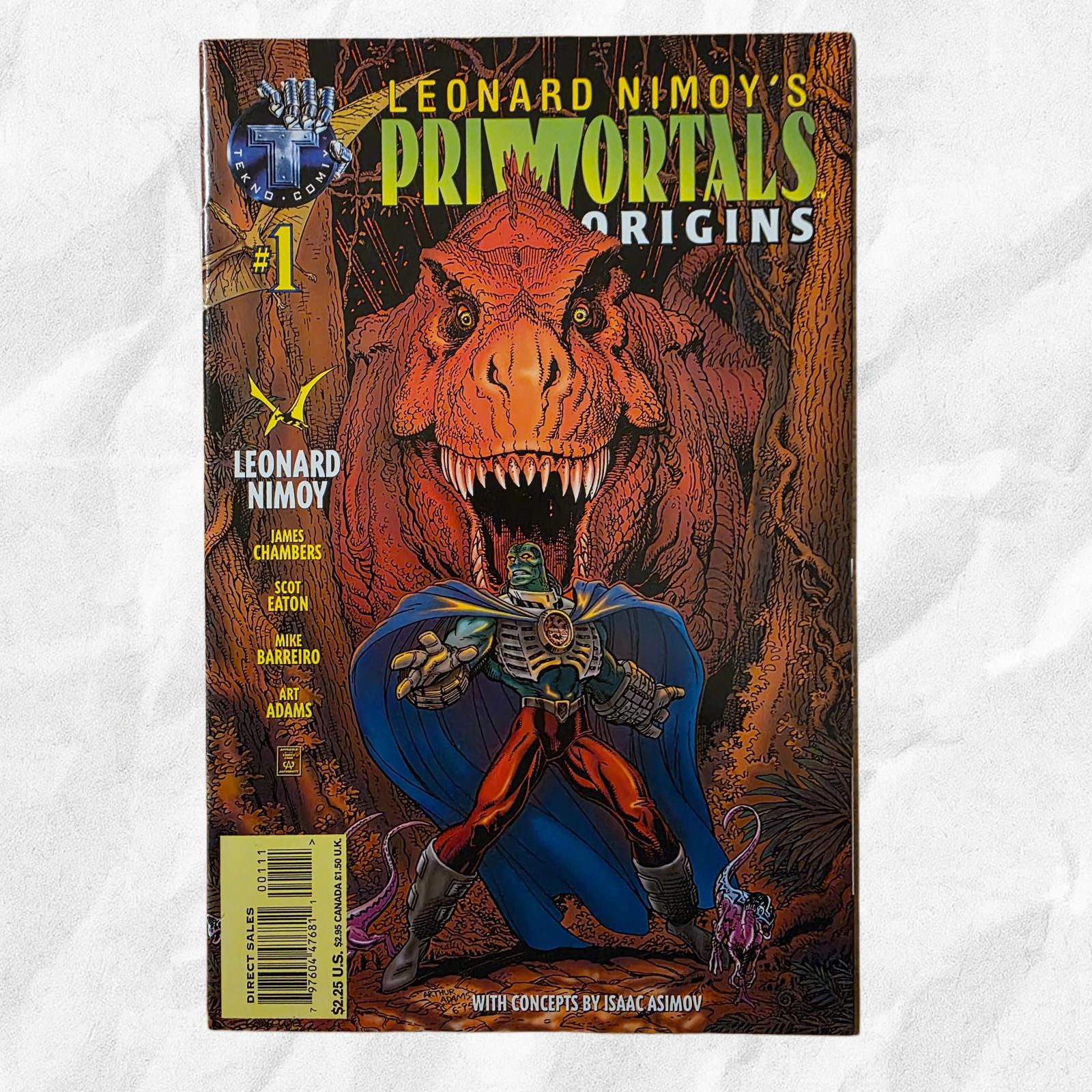 Other Primortals #1 NM 1995 Leonard Nimoy Tekno Comic (C) Size ONE SIZE - 1 Thumbnail