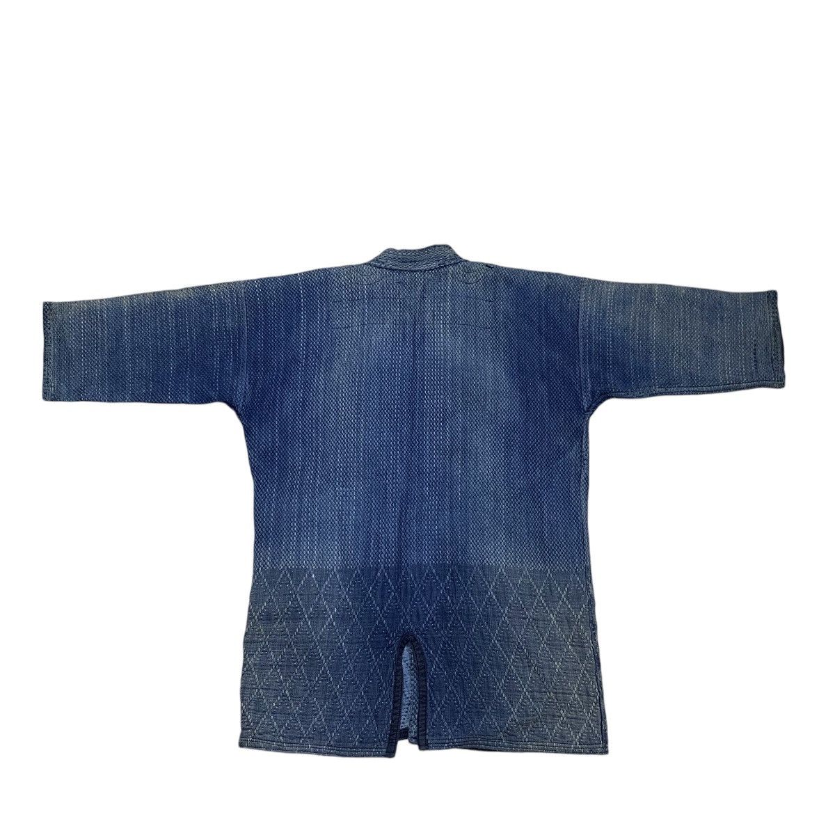 Indigo Vintage 70s Distress kimono sashiko indigo Size US M / EU 48-50 / 2 - 9 Thumbnail