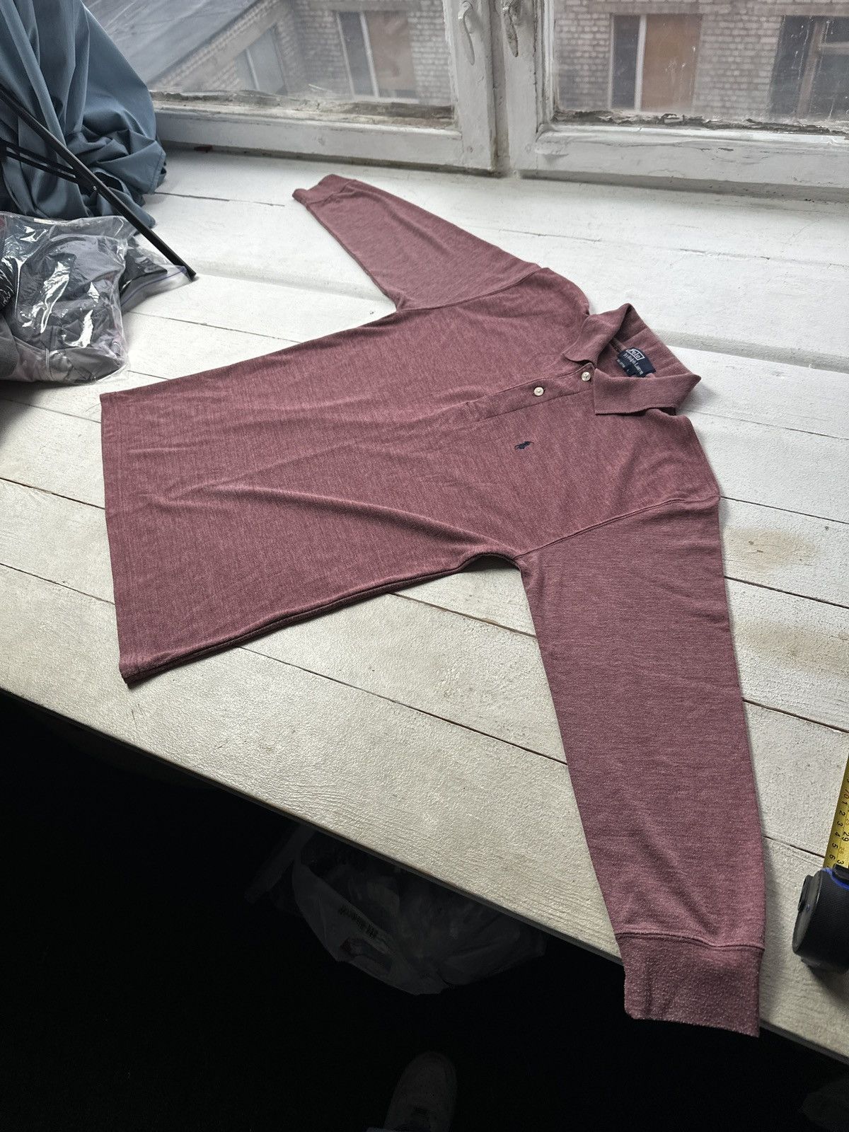 Ralph Lauren VNTG🚨 90s Polo Ralph Lauren Longsleeve Rugby Y2K pony luxury Size US L / EU 52-54 / 3 - 2 Thumbnail