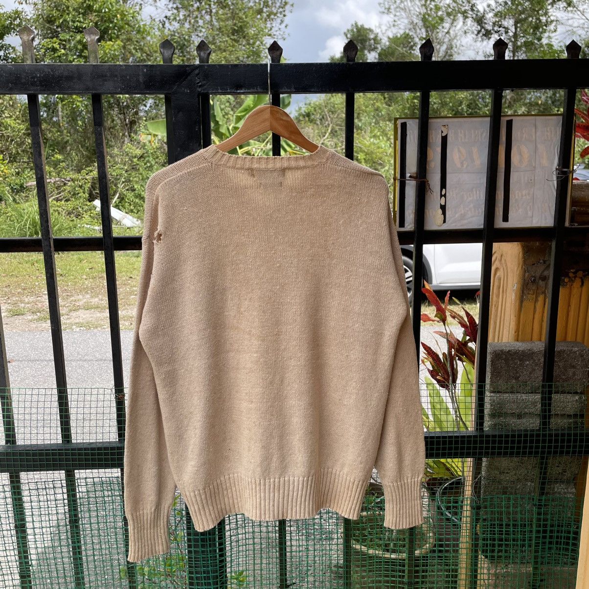 Polo Ralph Lauren 🔥Vintage Polo Ralph Lauren Polo Bear Logo Jumper Knitwear Size US M / EU 48-50 / 2 - 2 Thumbnail