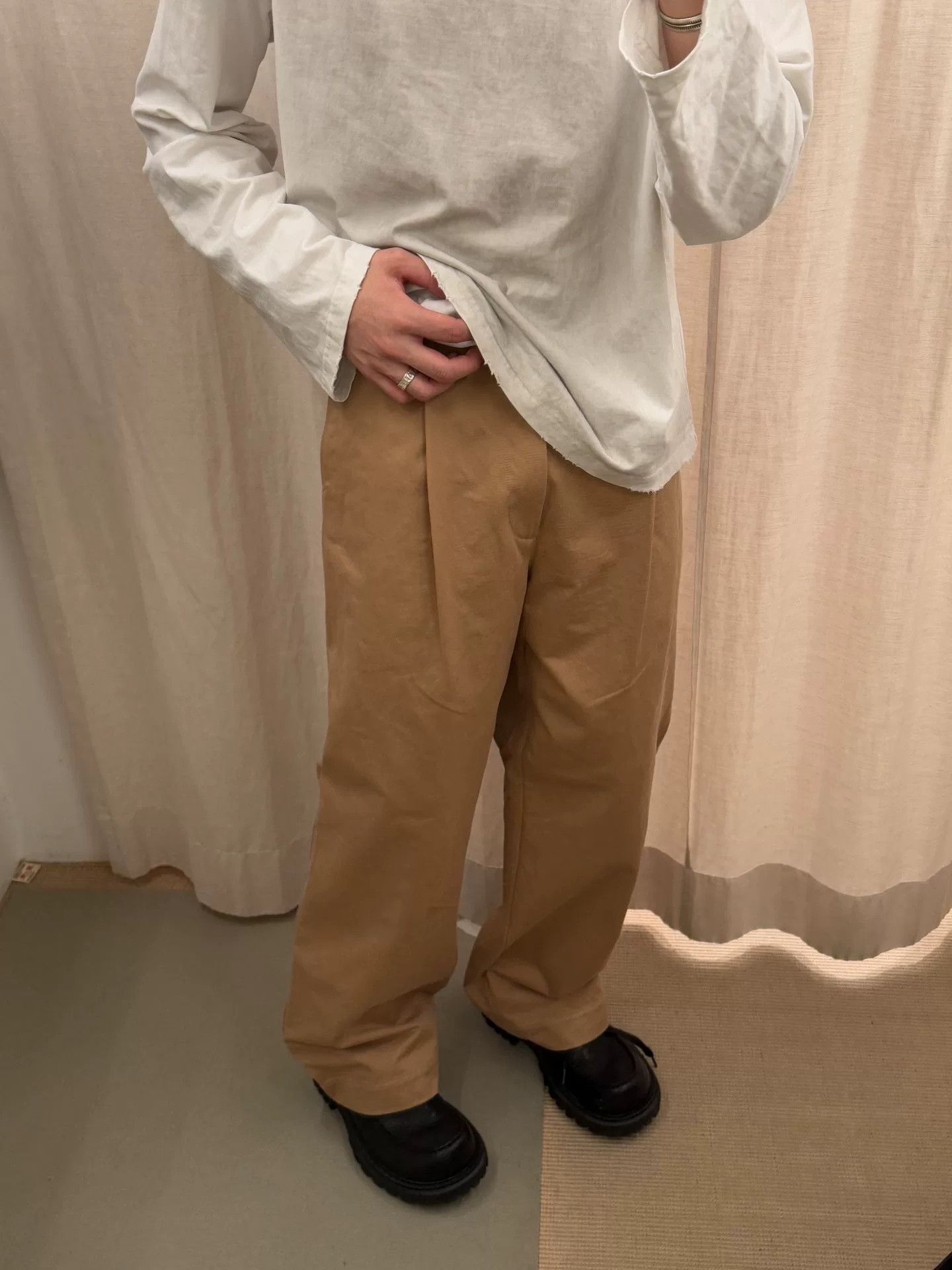Versatile Beige Chinos for Every Occasion