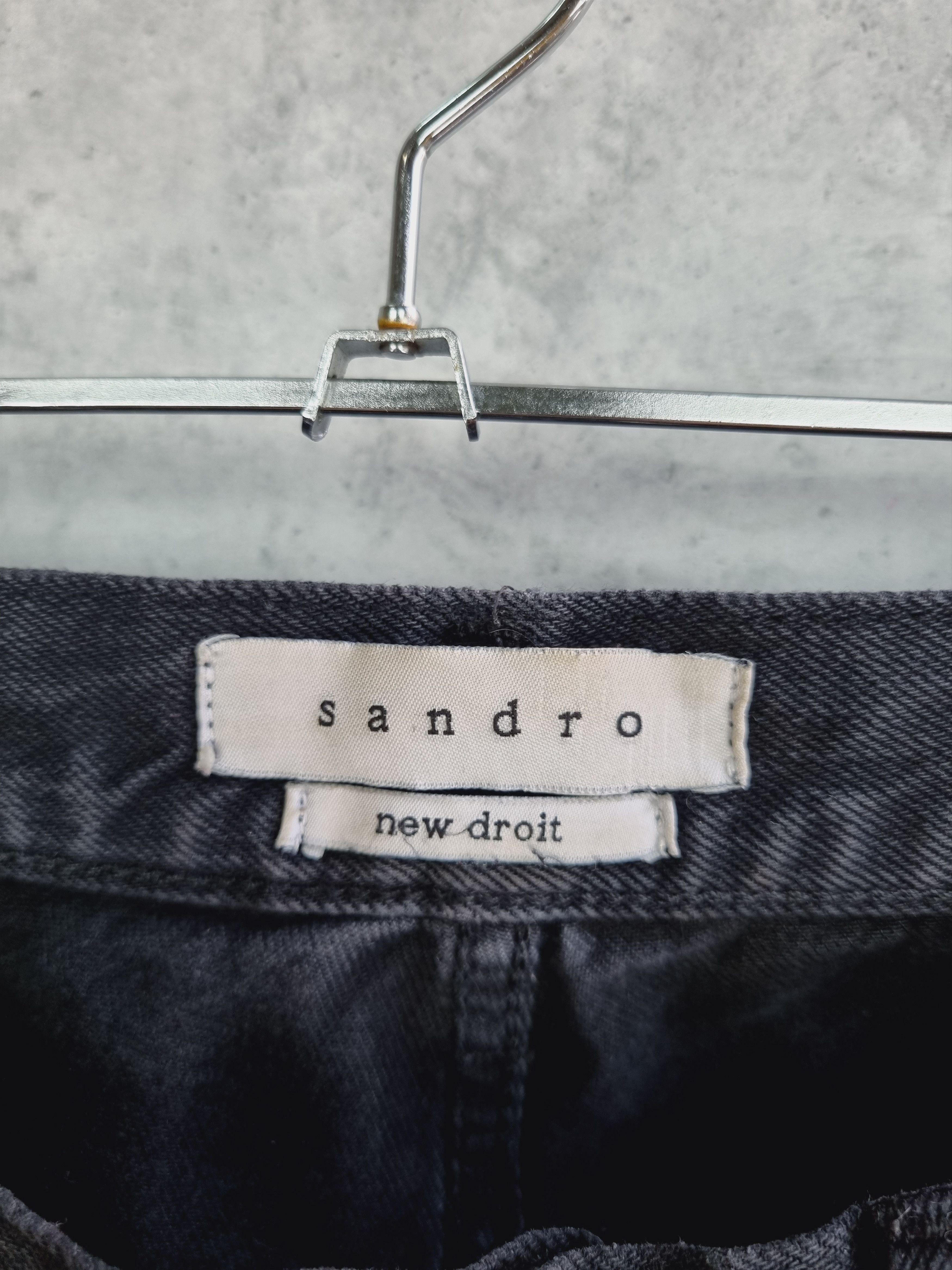 Sandro SANDRO Paris New Droit Model Faded Denim Jeans Size US 32 / EU 48 - 7 Thumbnail