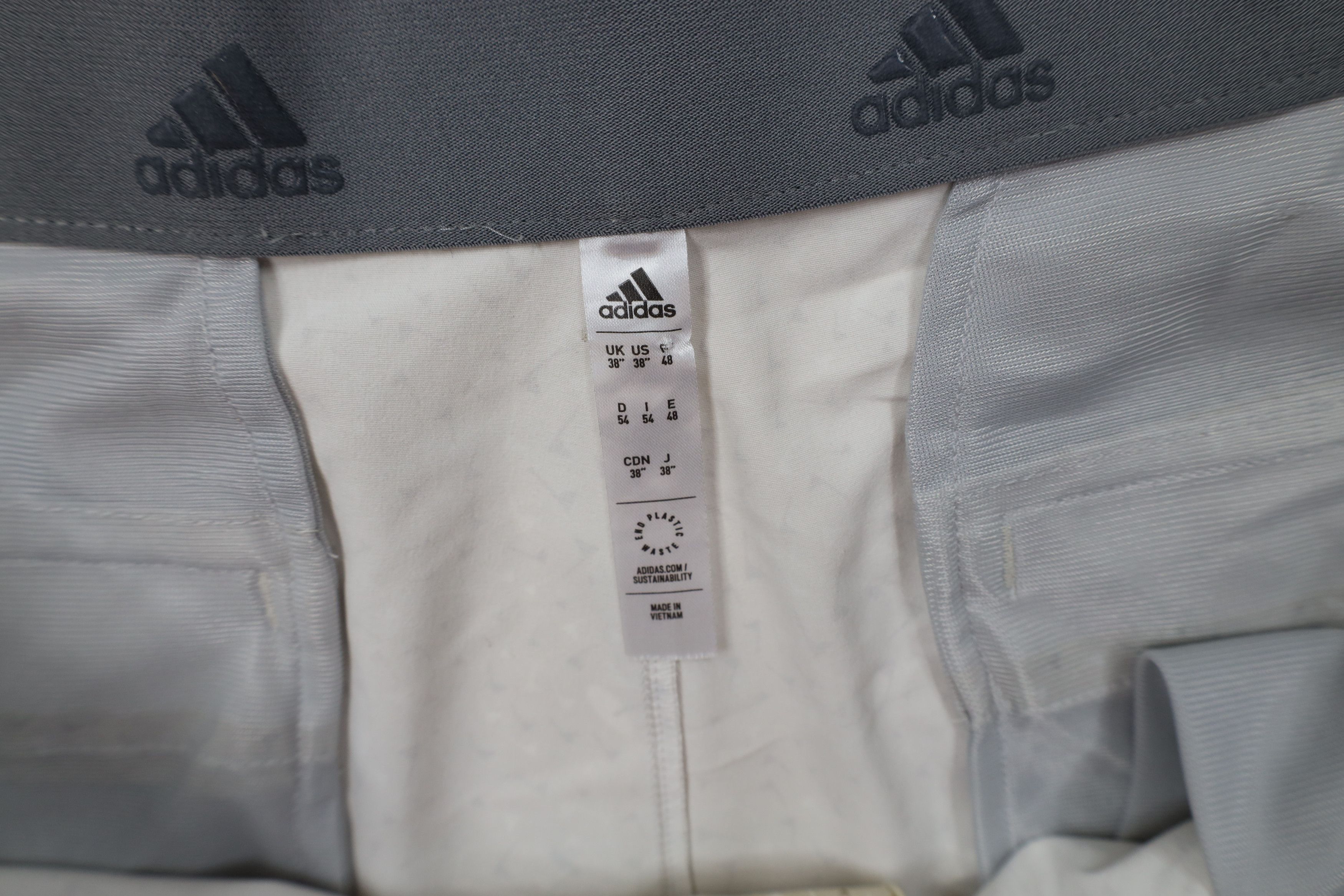 Adidas Adidas Golf All Over Print Tech Golfing Chino Shorts Beige Size US 38 / EU 54 - 7 Thumbnail