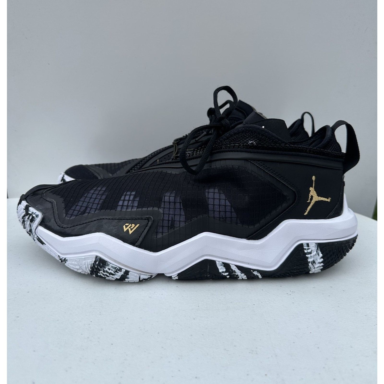 Nike Nike Air Jordan Why Not Zer0.6 Black Gold DO7189-071 Men 15 Size US 15 / EU 48 - 2 Thumbnail