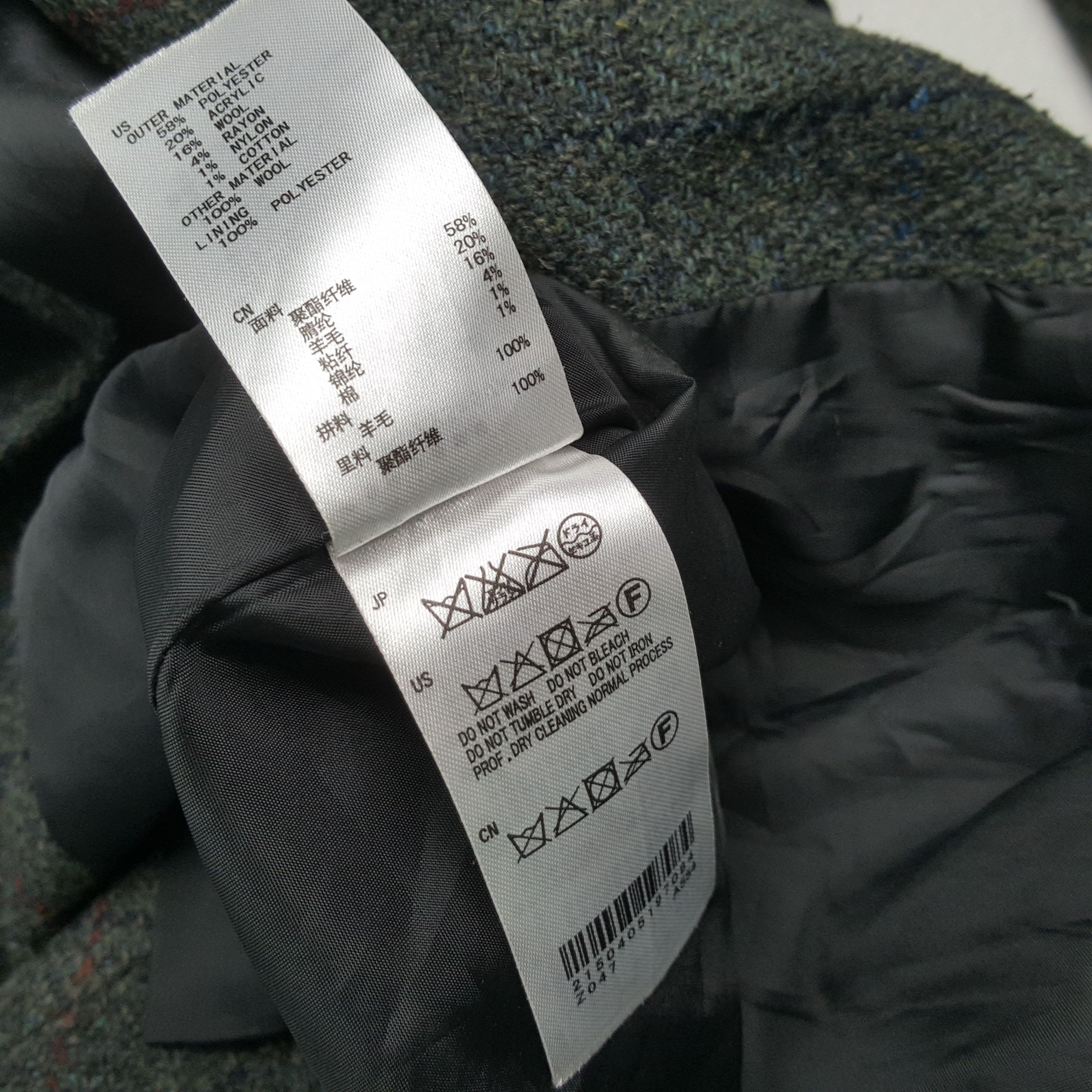 Harris Tweed × Vintage Vintage HARRIS TWEED Faction Brand Style Jacket Size US M / EU 48-50 / 2 - 7 Thumbnail