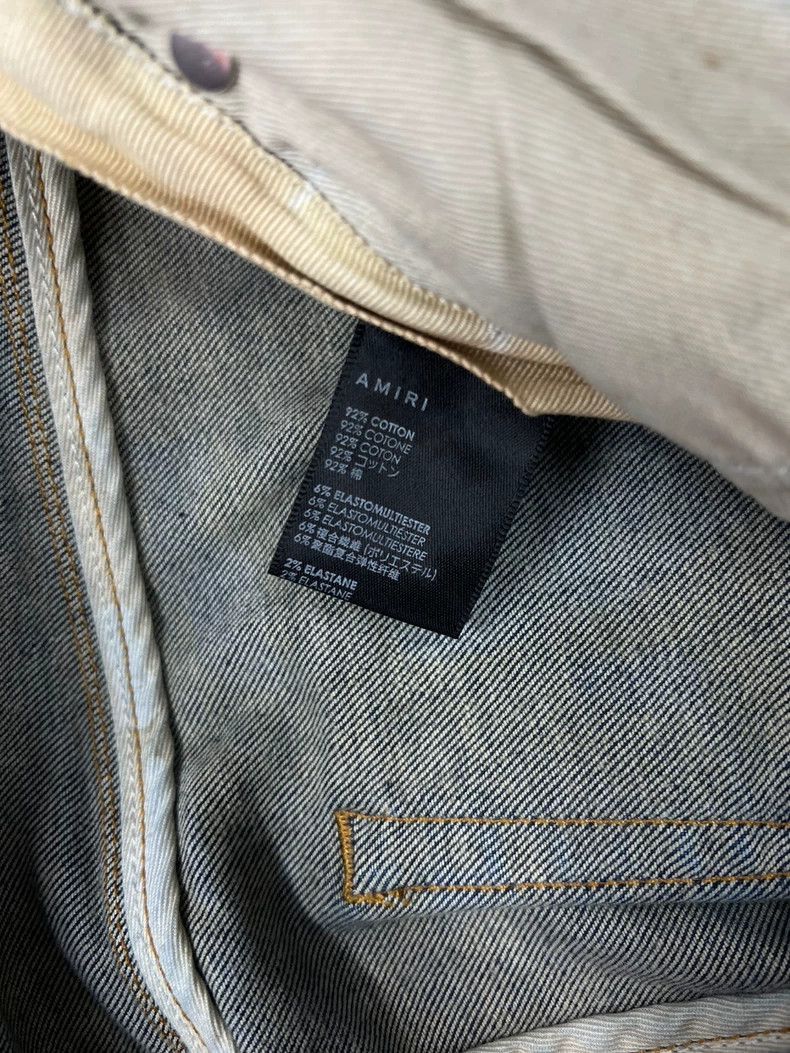 Amiri Distressed Design Denim Pants for Men-2506 Size US 30 / EU 46 - 7 Thumbnail