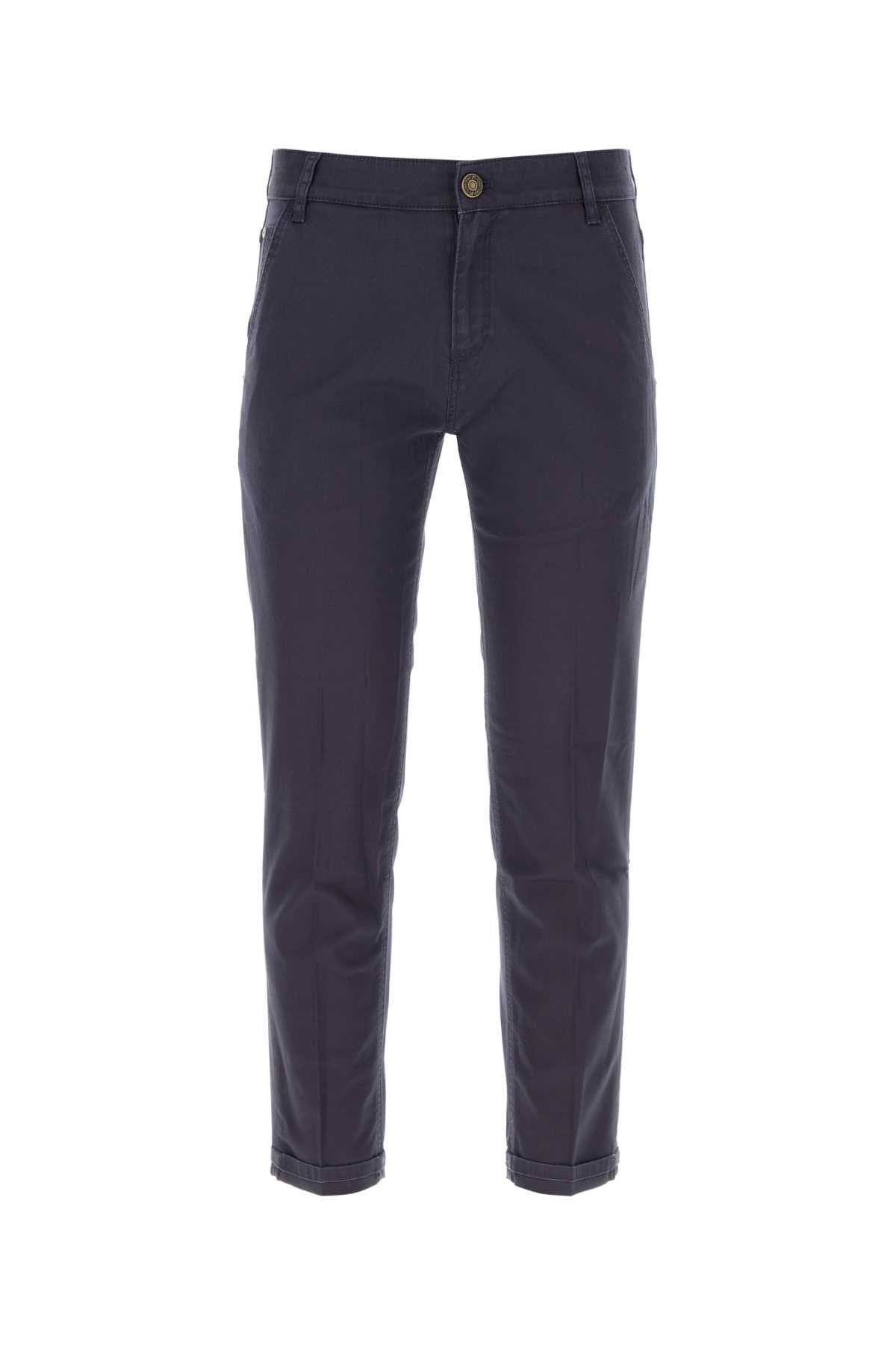 image of Pt Torino Navy Blue Stretch Denim Pant, Men's (Size 31)