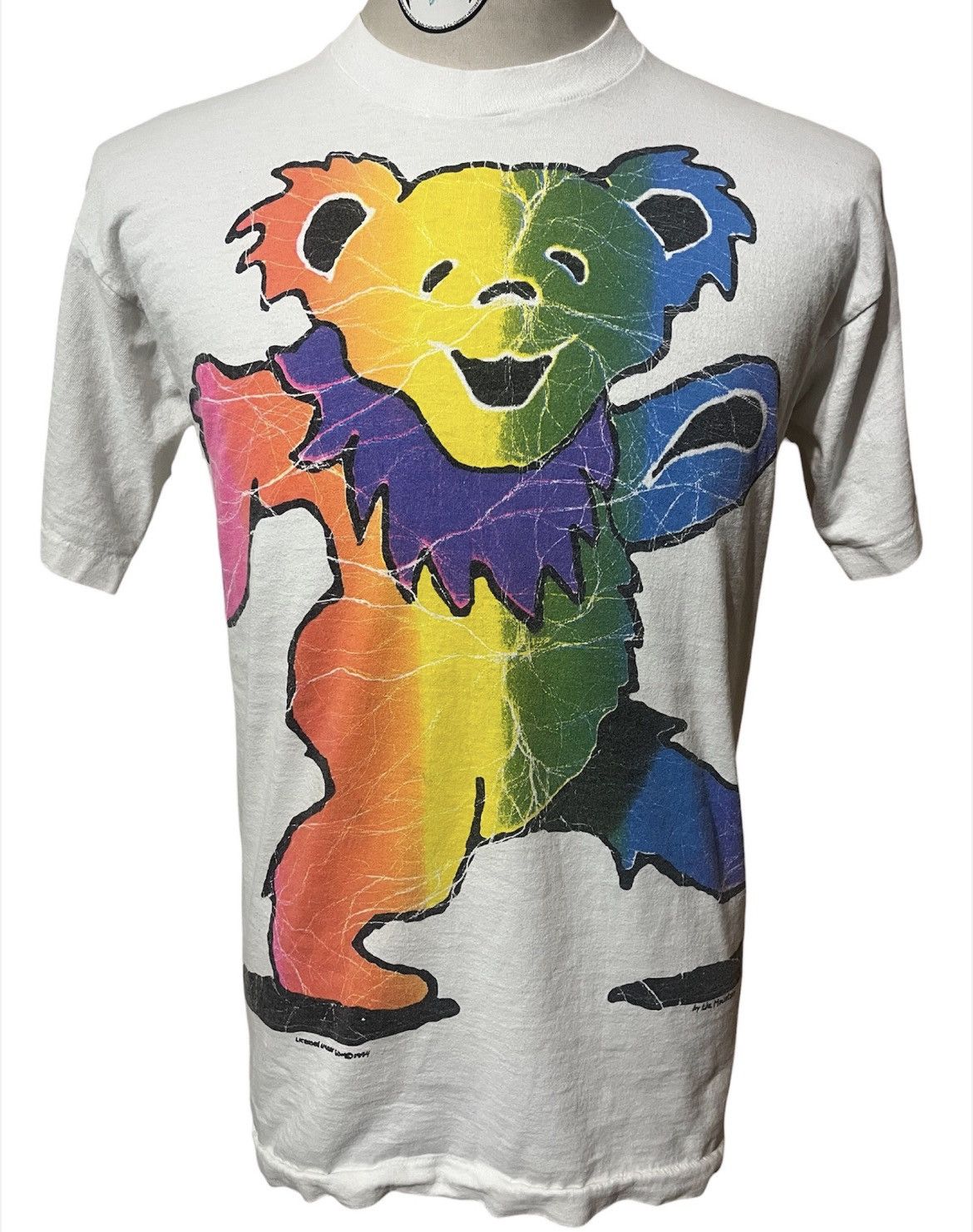 Band Tees Vintage 90s Grateful Dead Happy Bear Band T shirt Size US L / EU 52-54 / 3 - 1 Thumbnail