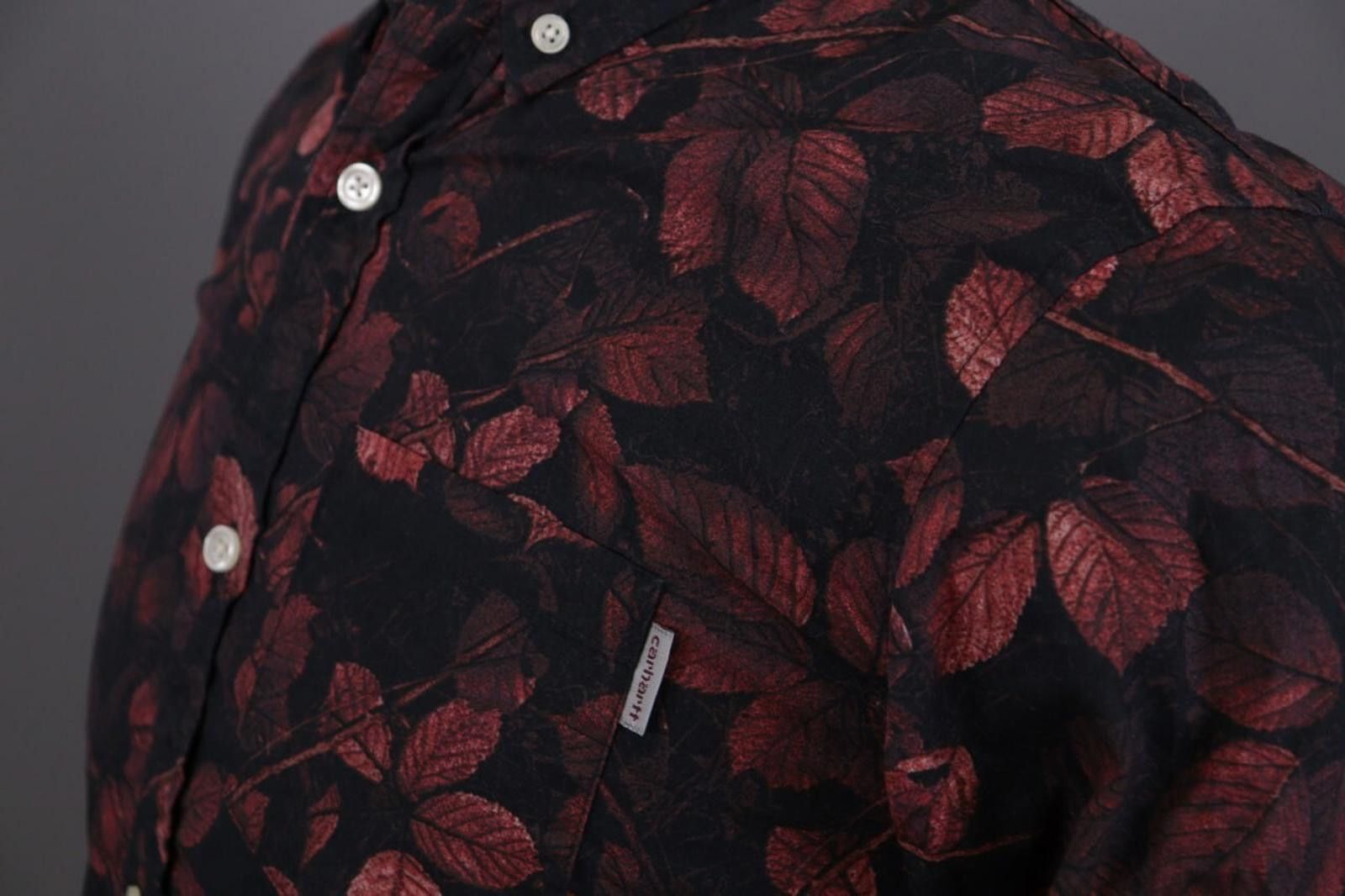 Carhartt Carhartt X' Rocha Shirt Floral Burgundy Button Up Size S Size US S / EU 44-46 / 1 - 8 Thumbnail