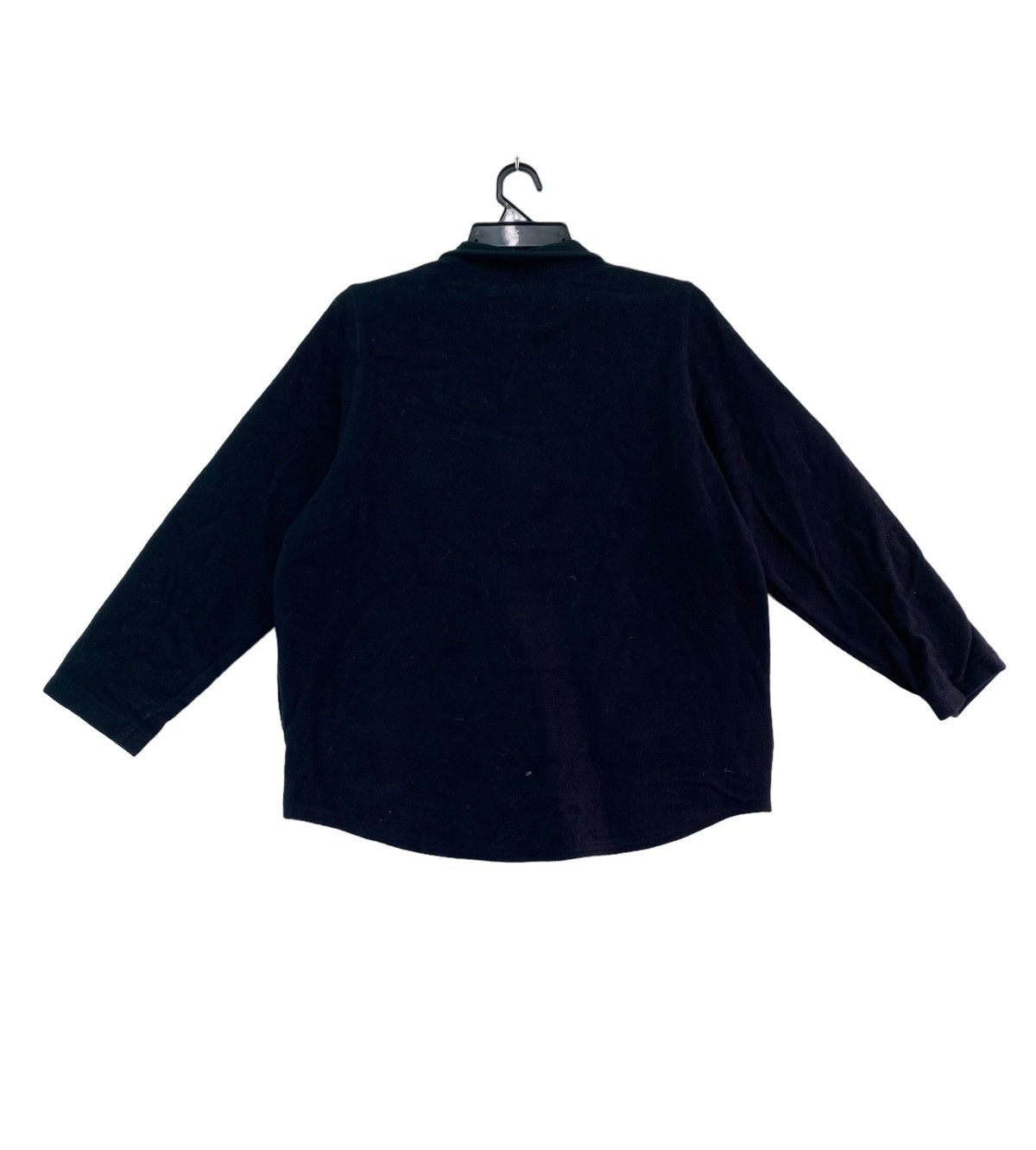 L.L. Bean Vtg LL Bean quarter snap button fleece pullover sweatshirt Size S / US 4 / IT 40 - 3 Thumbnail