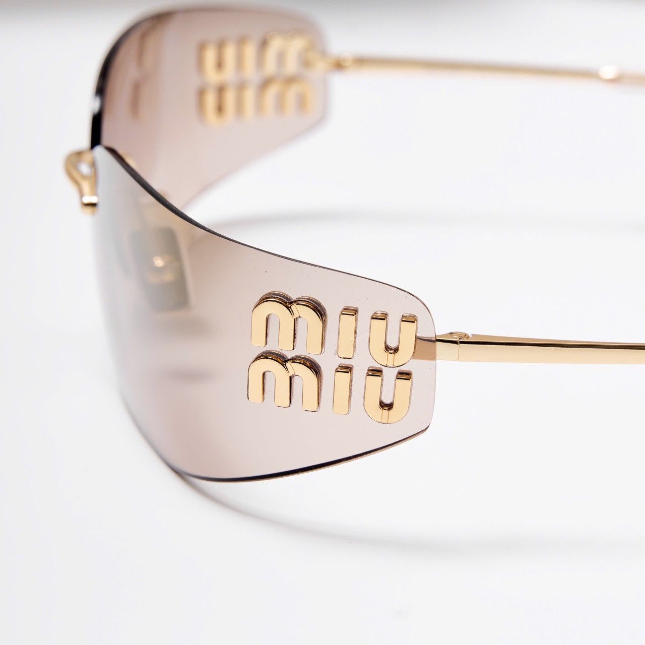 Miu Miu MIU MIU 0MU A51S 5AK20P SUNGLASSES Size ONE SIZE - 3 Thumbnail