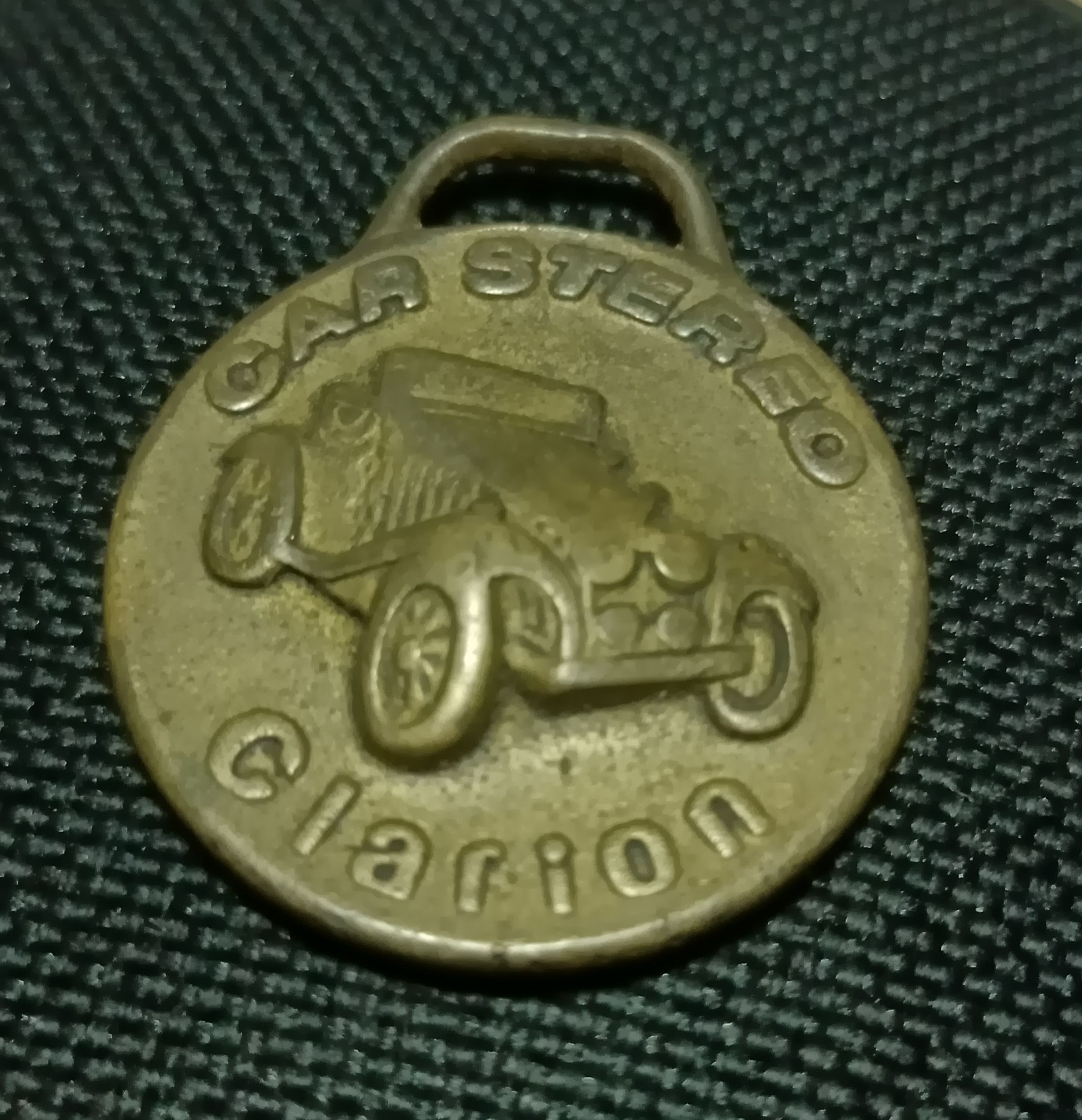 Vintage Collectibles Accessory Vtg Solid Brass Car Stereo Clarion Size ONE SIZE - 3 Thumbnail