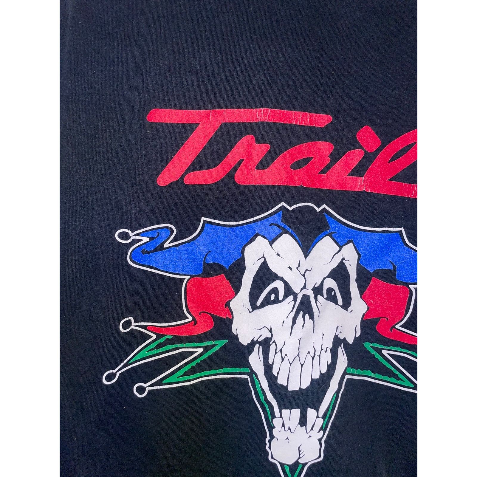 Vintage Vintage Trails Shirt Jester Logo Clown Evil Skull Tee XL 90s Size US XL / EU 56 / 4 - 8 Thumbnail