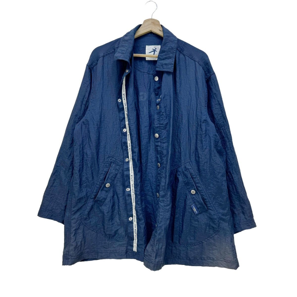 Hai Sporting Gear × Issey Miyake × Japanese Brand ❄️HAI SPORTING GEAR IS SNAP BUTTON LIGHT JACKET Size M / US 6-8 / IT 42-44 - 6 Thumbnail