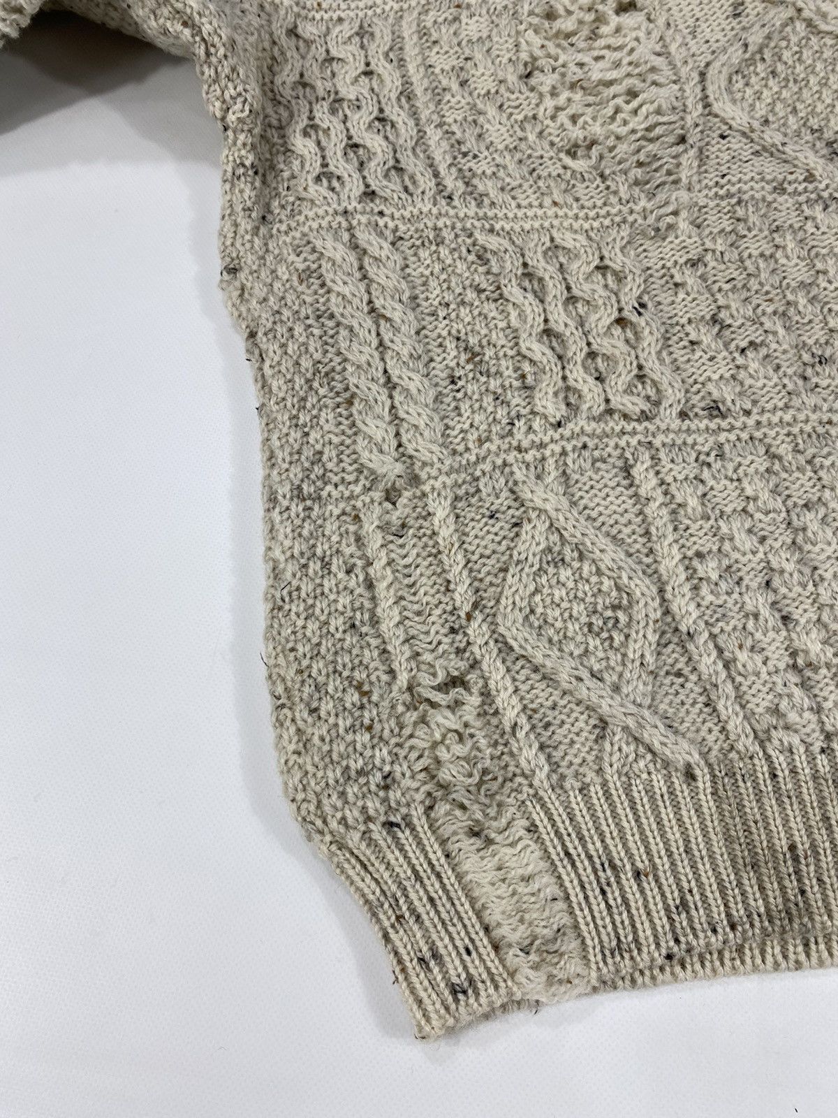 Vintage 🔥LASTDROP🔥 VTG Aran Wool Ireland Fisherman Distressed Heavy Size US M / EU 48-50 / 2 - 6 Thumbnail