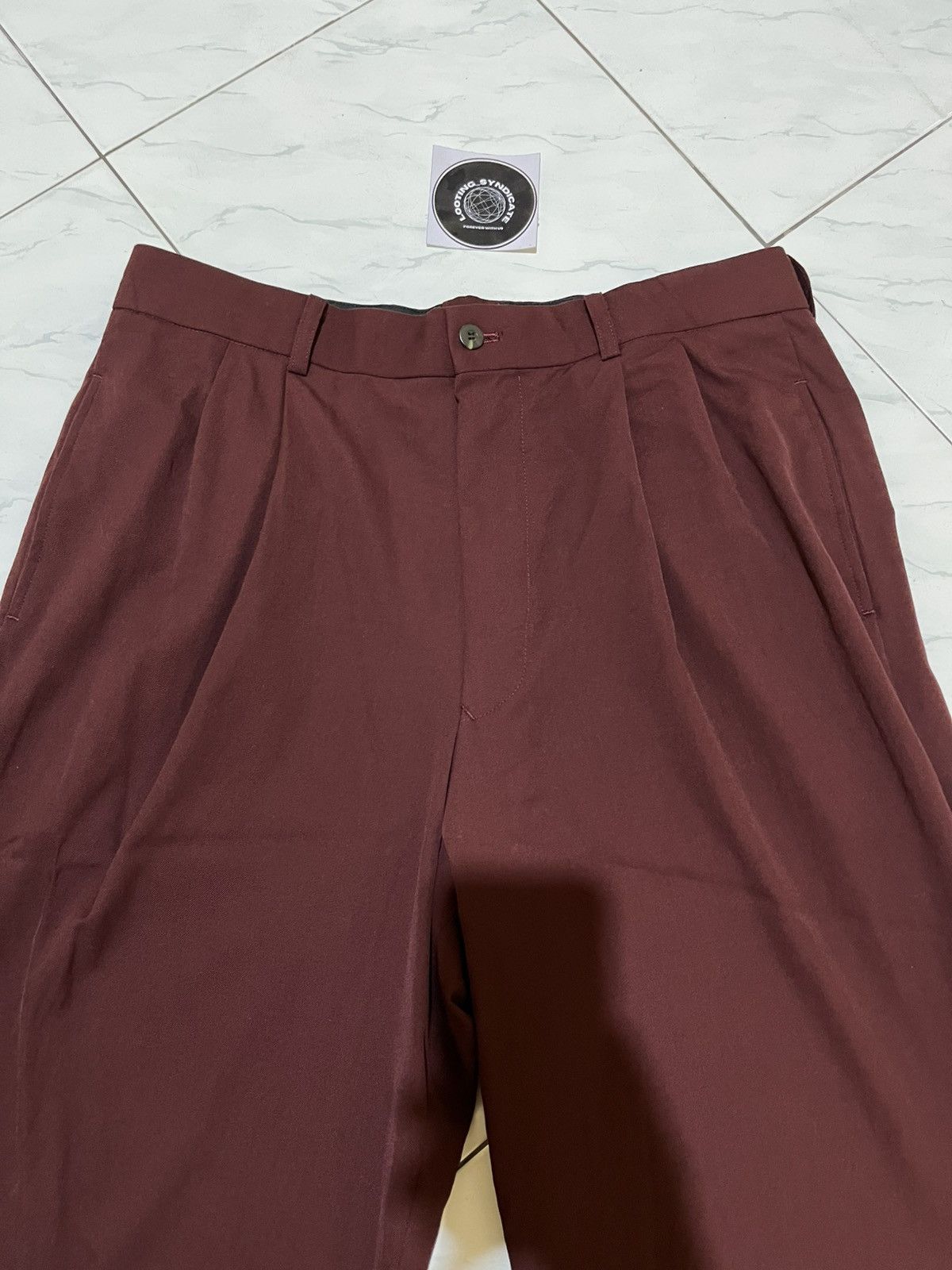 Jean Paul Gaultier 🔥Jean Paul Gaultier Homme Japan Wool Trouser Casual Pants Size US 31 - 3 Thumbnail
