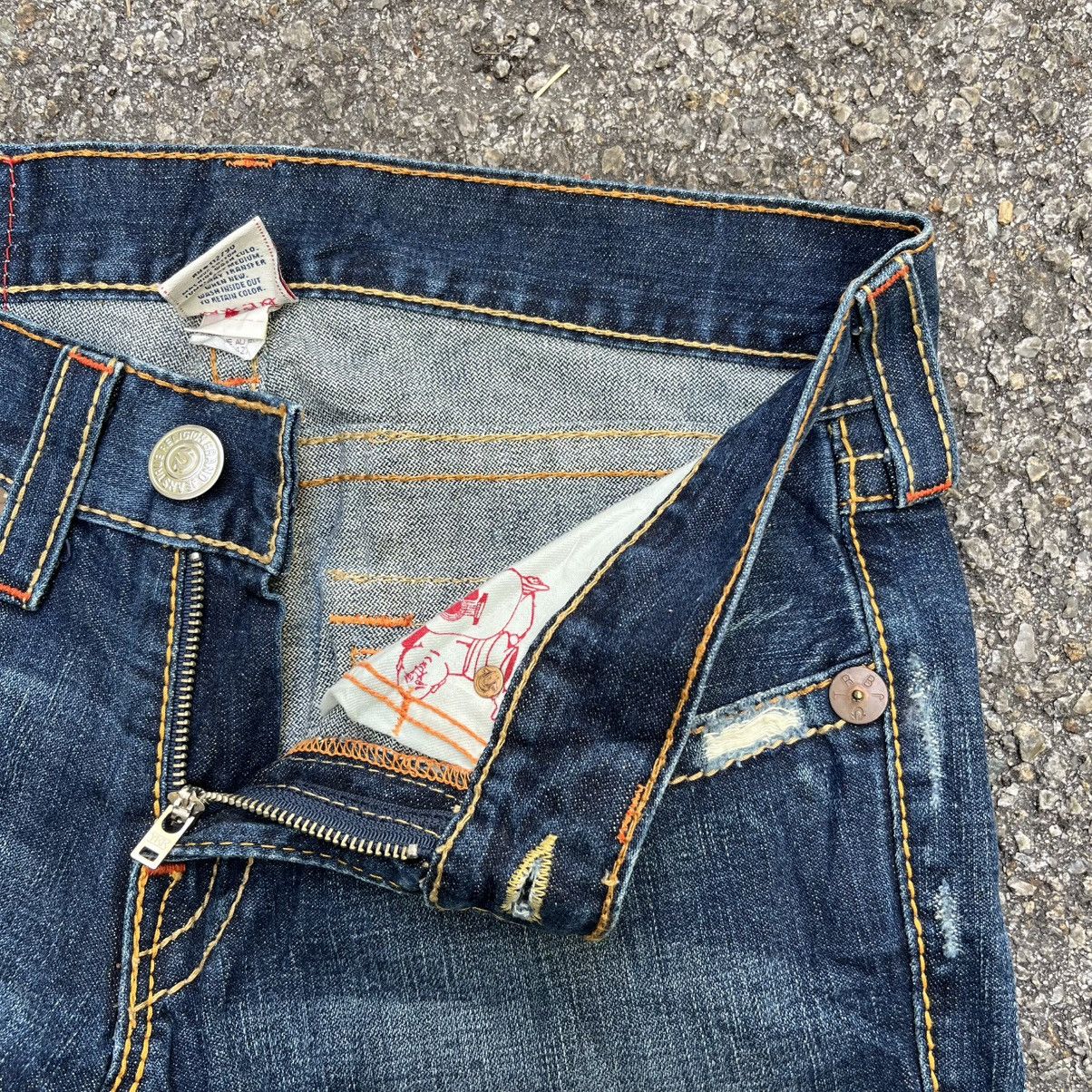 True Religion Flared True Religion Rainbow Joey Jeans Boot Cut Denim Size US 30 / EU 46 - 6 Thumbnail