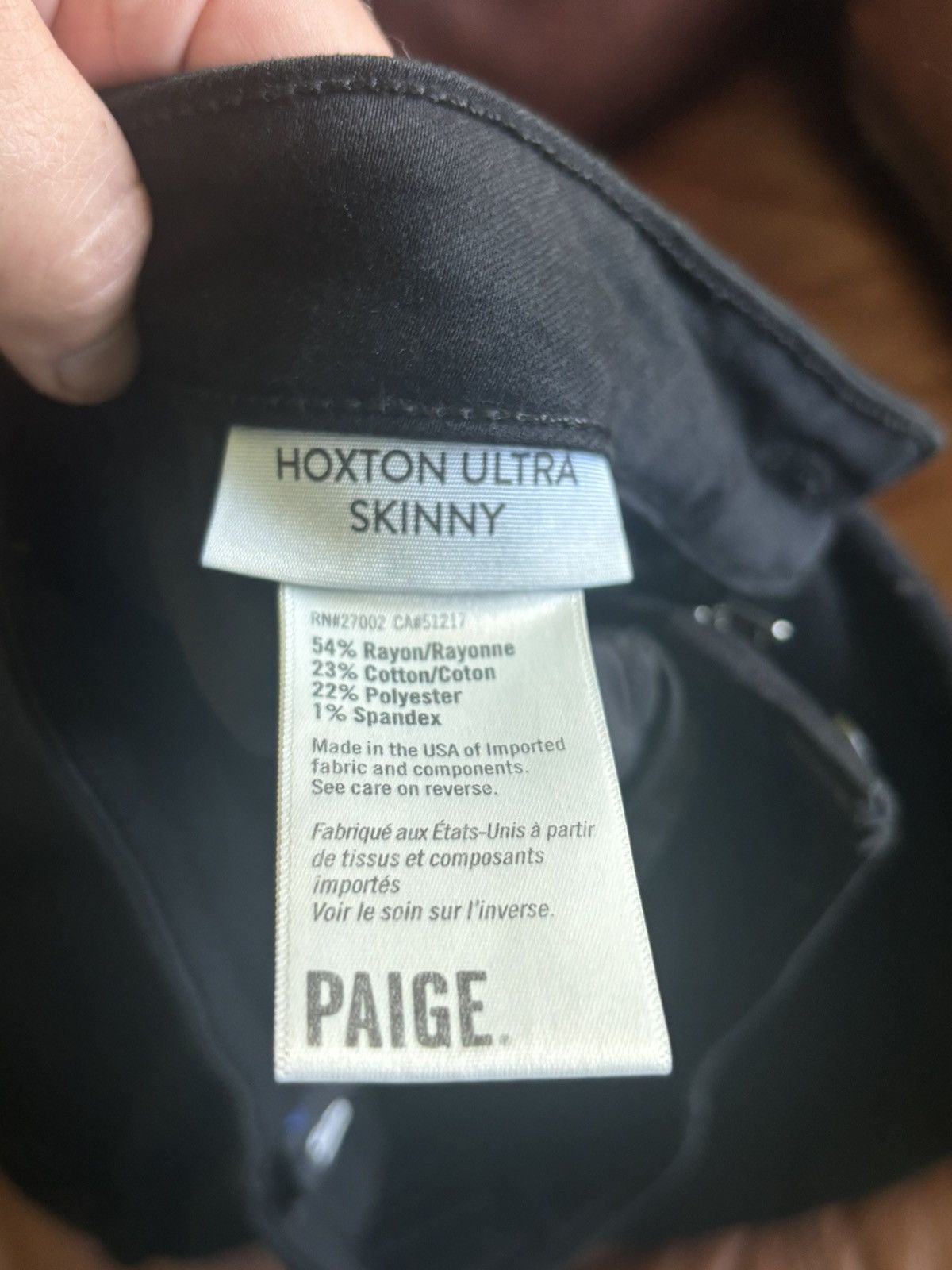 Paige Paige Hoxton Ultra Skinny Jean Size 28" / US 6 / IT 42 - 9 Thumbnail