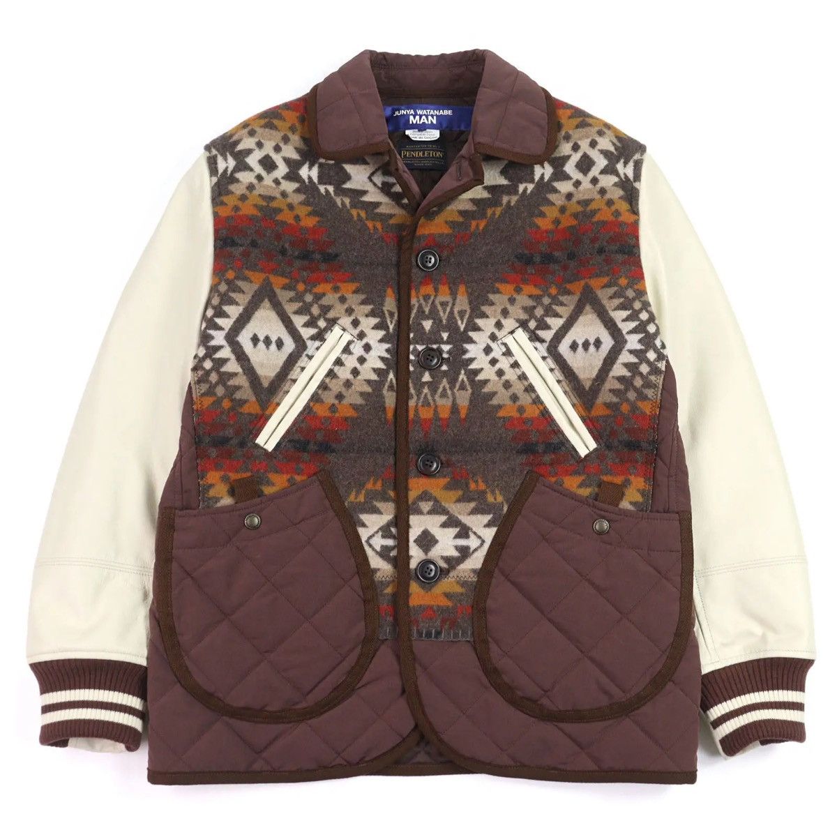 Comme des Garcons Junya Watanabe Man CDG Pendleton Navajo Jacket Size US L / EU 52-54 / 3 - 1 Thumbnail