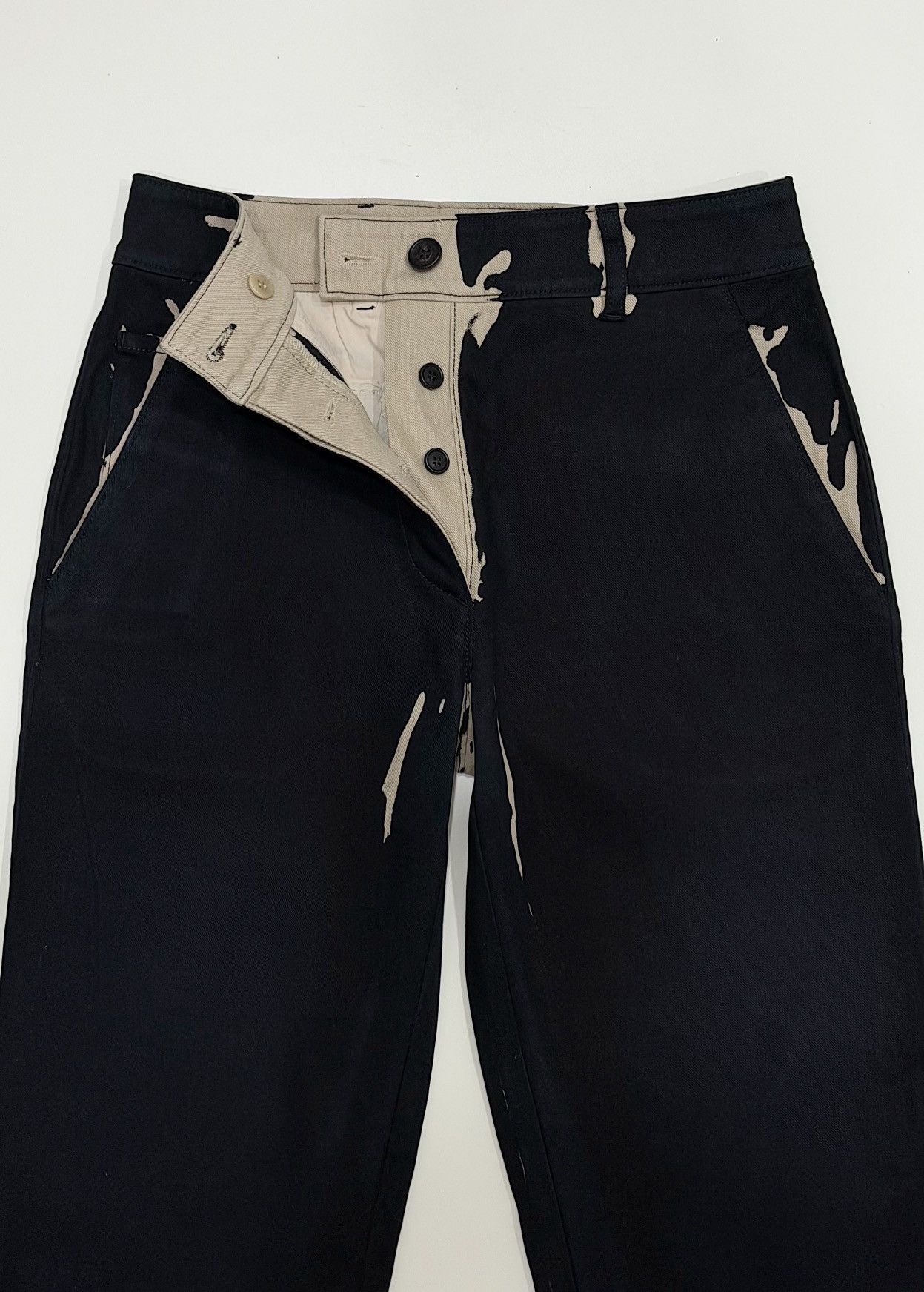Prada PRADA FW 2018 Overdyed Back Logo Patch Pants Runway Jeans Size US 30 / EU 46 - 10 Thumbnail