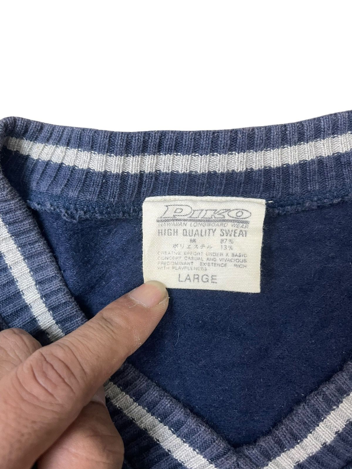 Japanese Brand Vintage Piko Hawaiian Longboard Wear Sweater Size US L / EU 52-54 / 3 - 9 Thumbnail