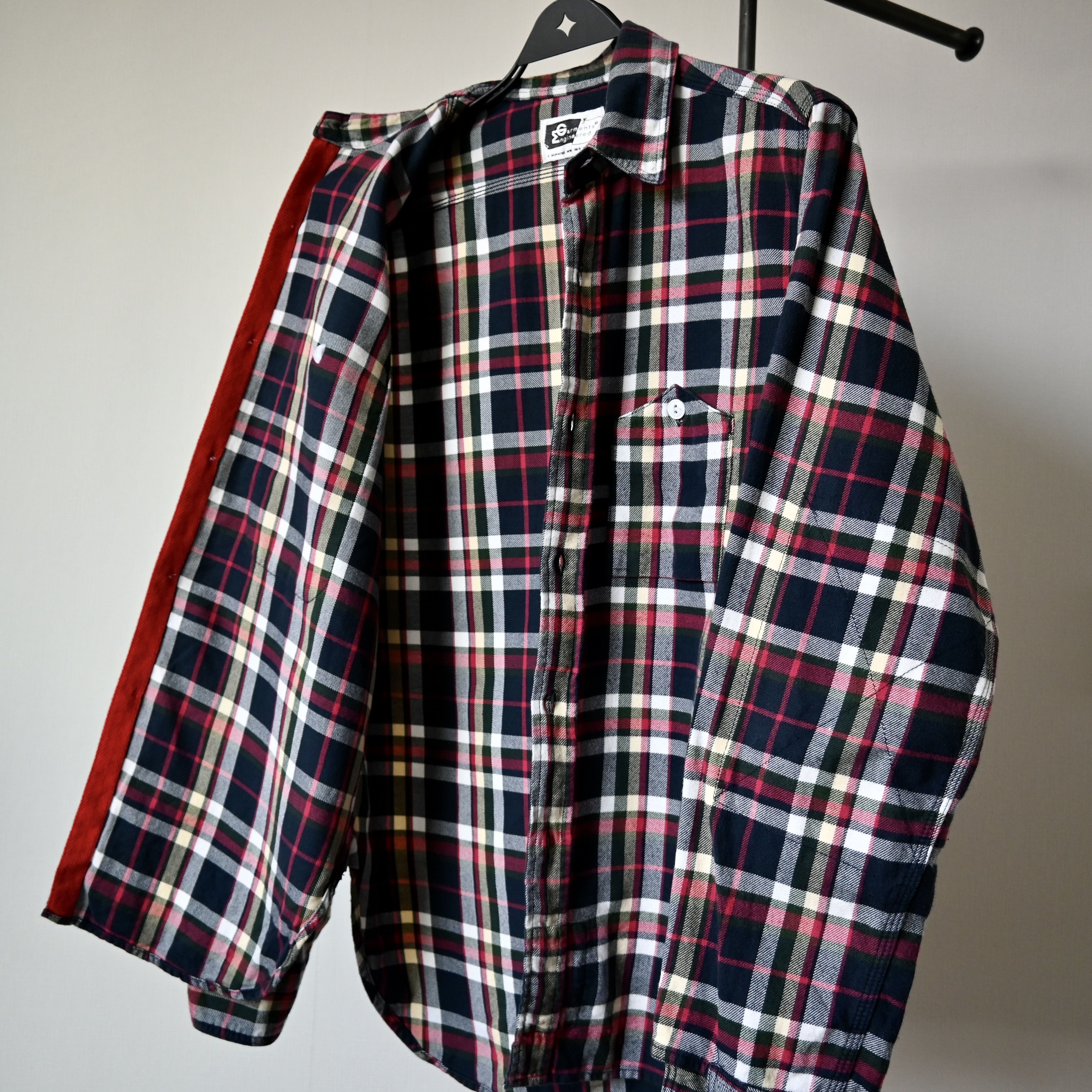 Engineered Garments VTG 2000s Engineered Garments flannel cotton work shirt Size US S / EU 44-46 / 1 - 9 Thumbnail